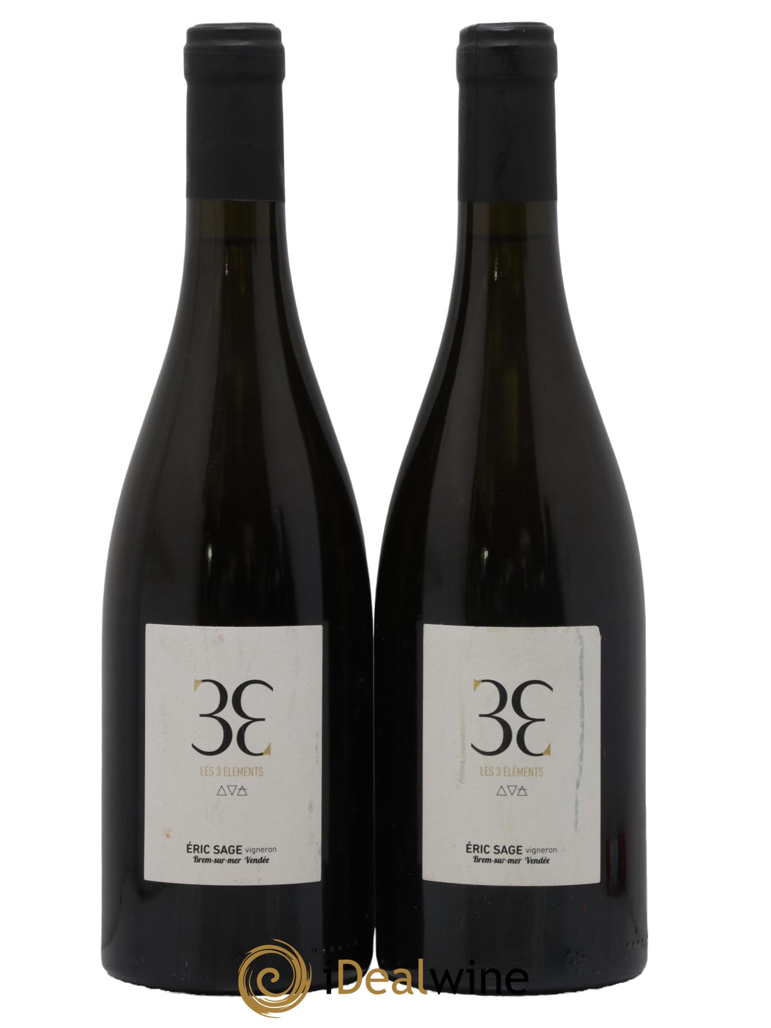 Fiefs Vendéens Les 3 éléments Eric Sage 2018 - Lot de 2 bouteilles - 0