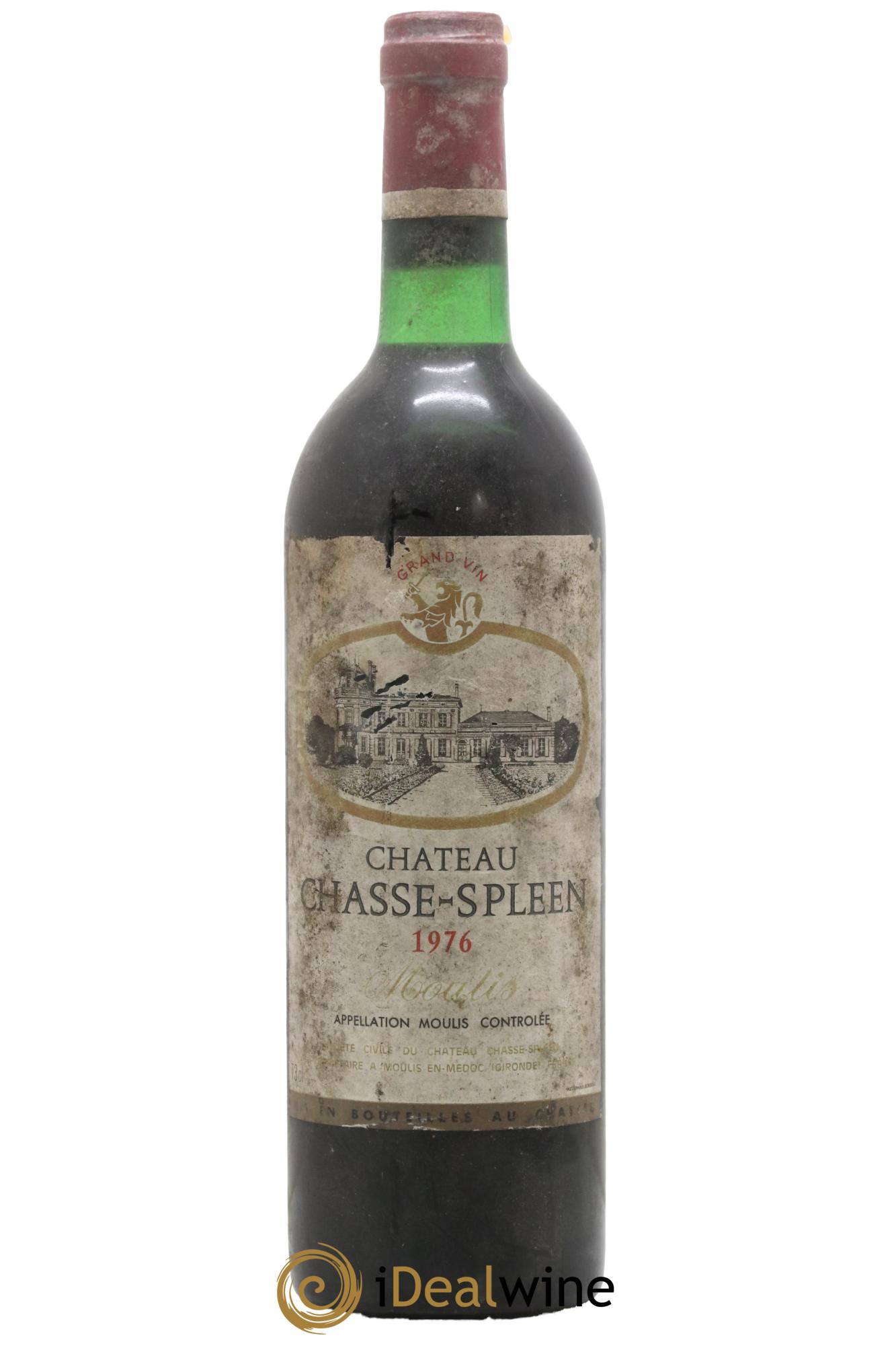 Château Chasse Spleen 1976 - Lot de 1 bouteille - 0