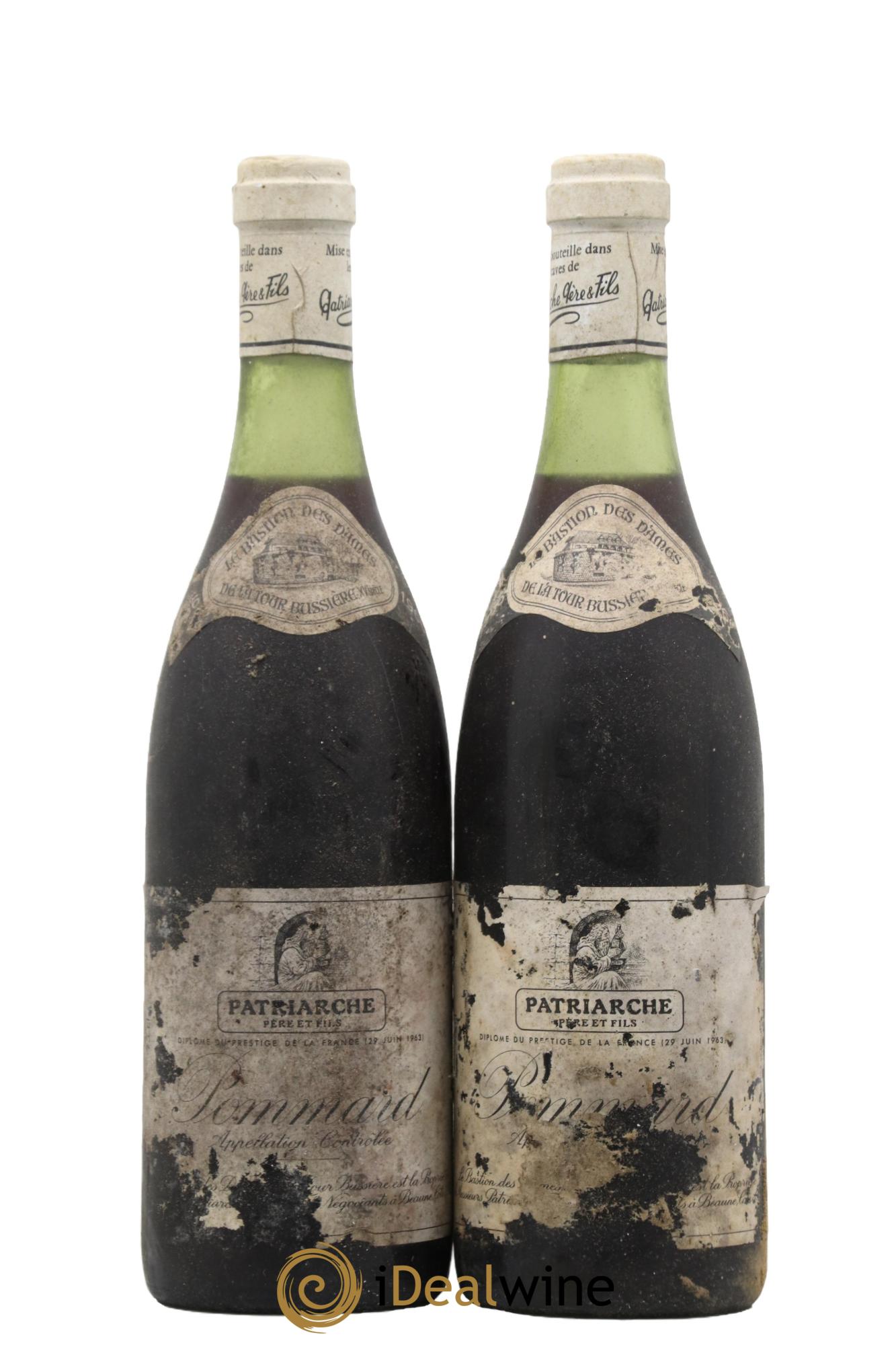 Pommard Patriarche 1966 - Lot de 2 bouteilles - 0