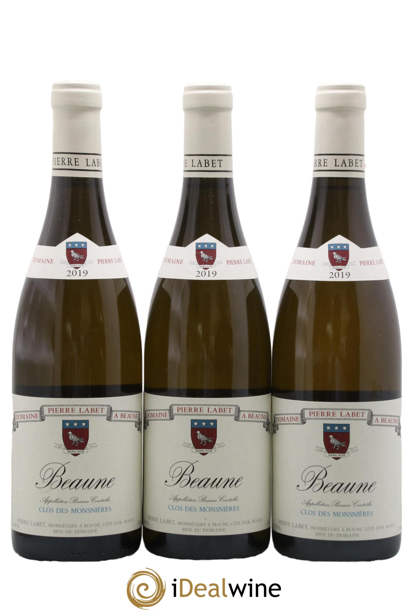 Beaune Clos des Monsnières Pierre Labet 2019 - Posten von 3 Flaschen - 0