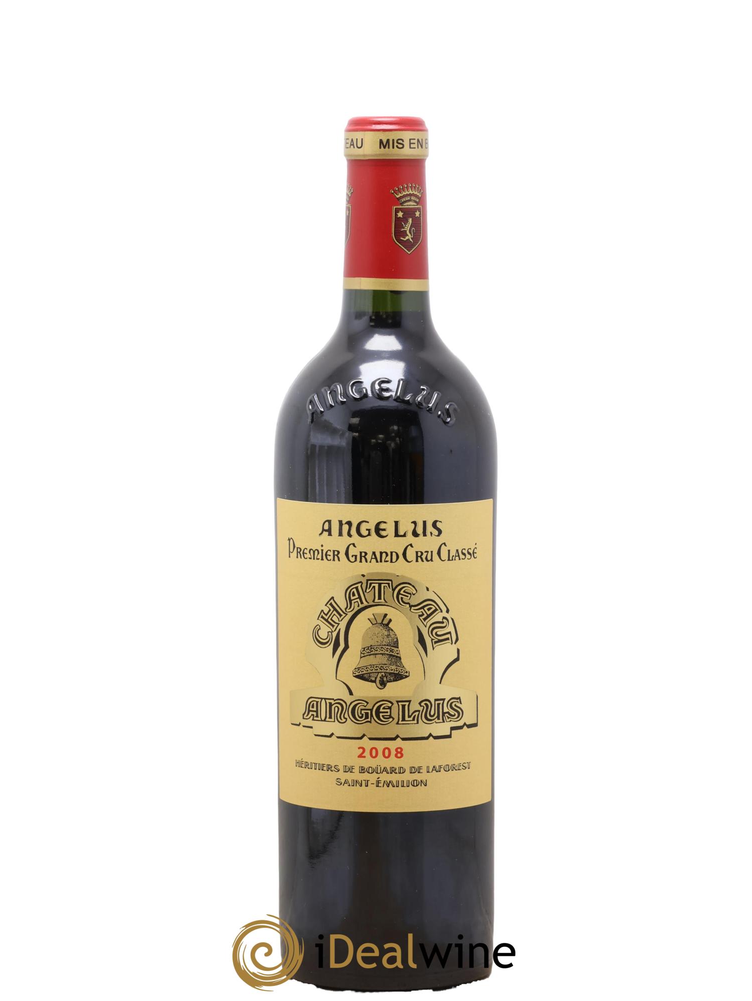 Château Angélus 1er Grand Cru Classé A 2008 - Posten von 1 Flasche - 0