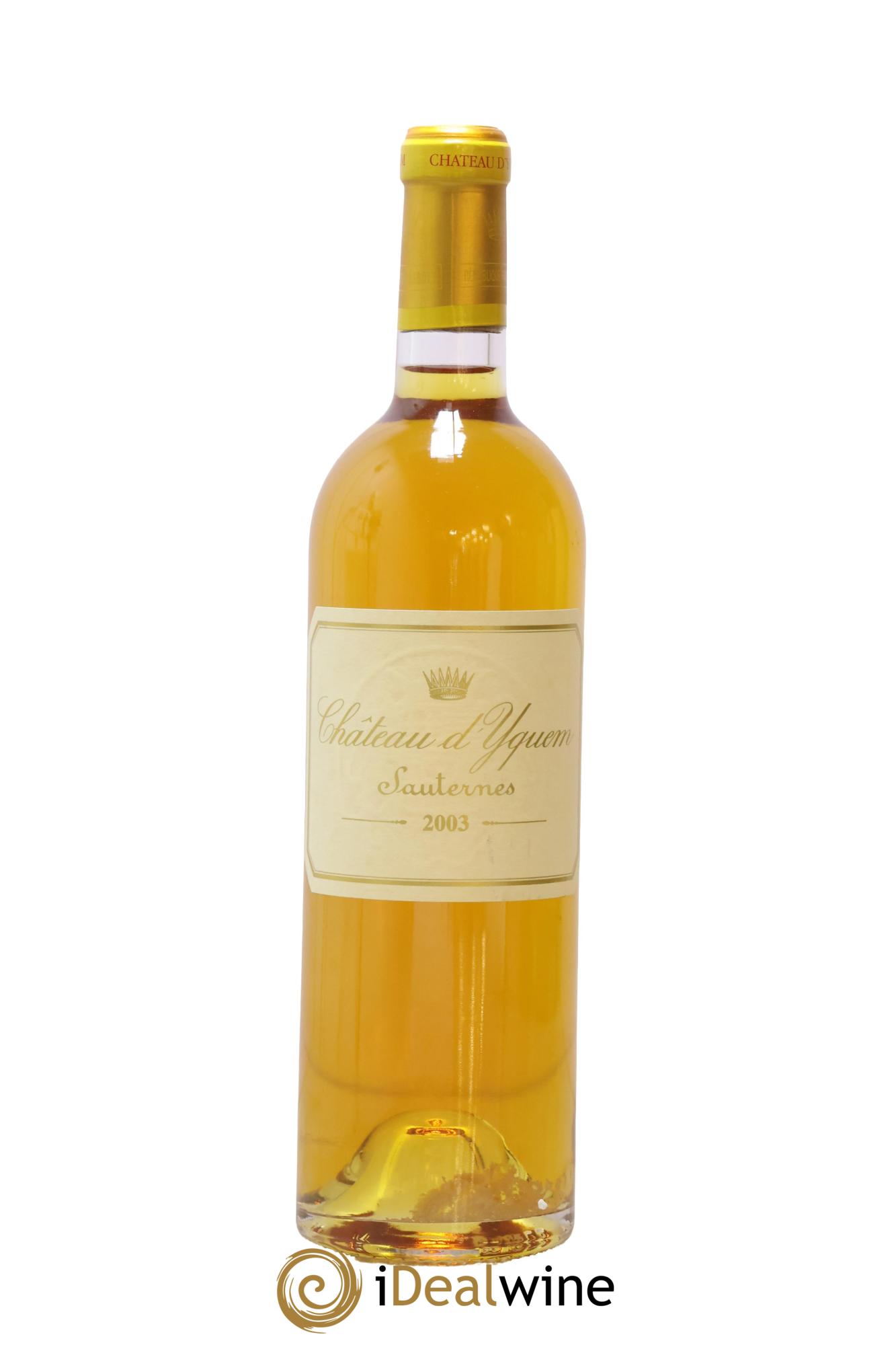 Château d' Yquem 1er Cru Classé Supérieur 2003 - Lot of 1 bottle - 0
