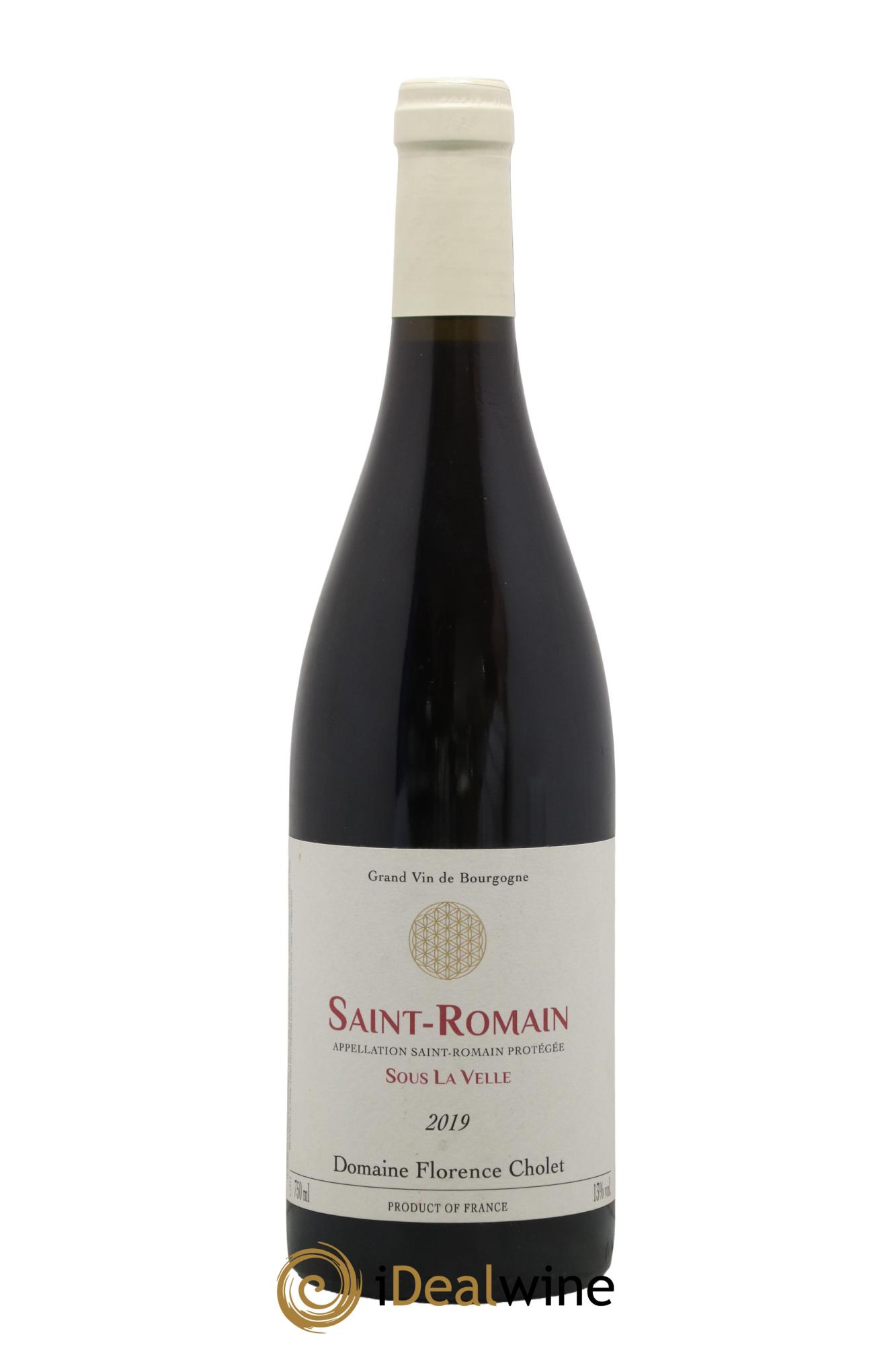 Saint-Romain Sous La Velle Domaine Florence Cholet 2019 - Lot de 1 bouteille - 0