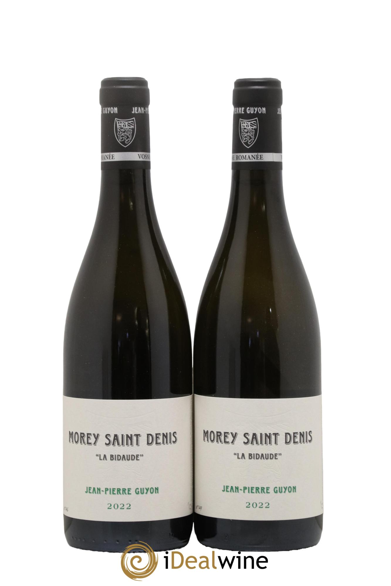 Morey-Saint-Denis La Bidaude Guyon (Domaine) 2022 - Lot de 2 bouteilles - 0