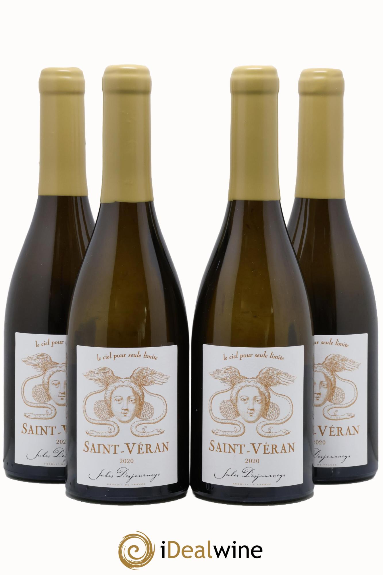 Saint-Véran Jules Desjourneys 2020 - Lot de 4 bouteilles - 0