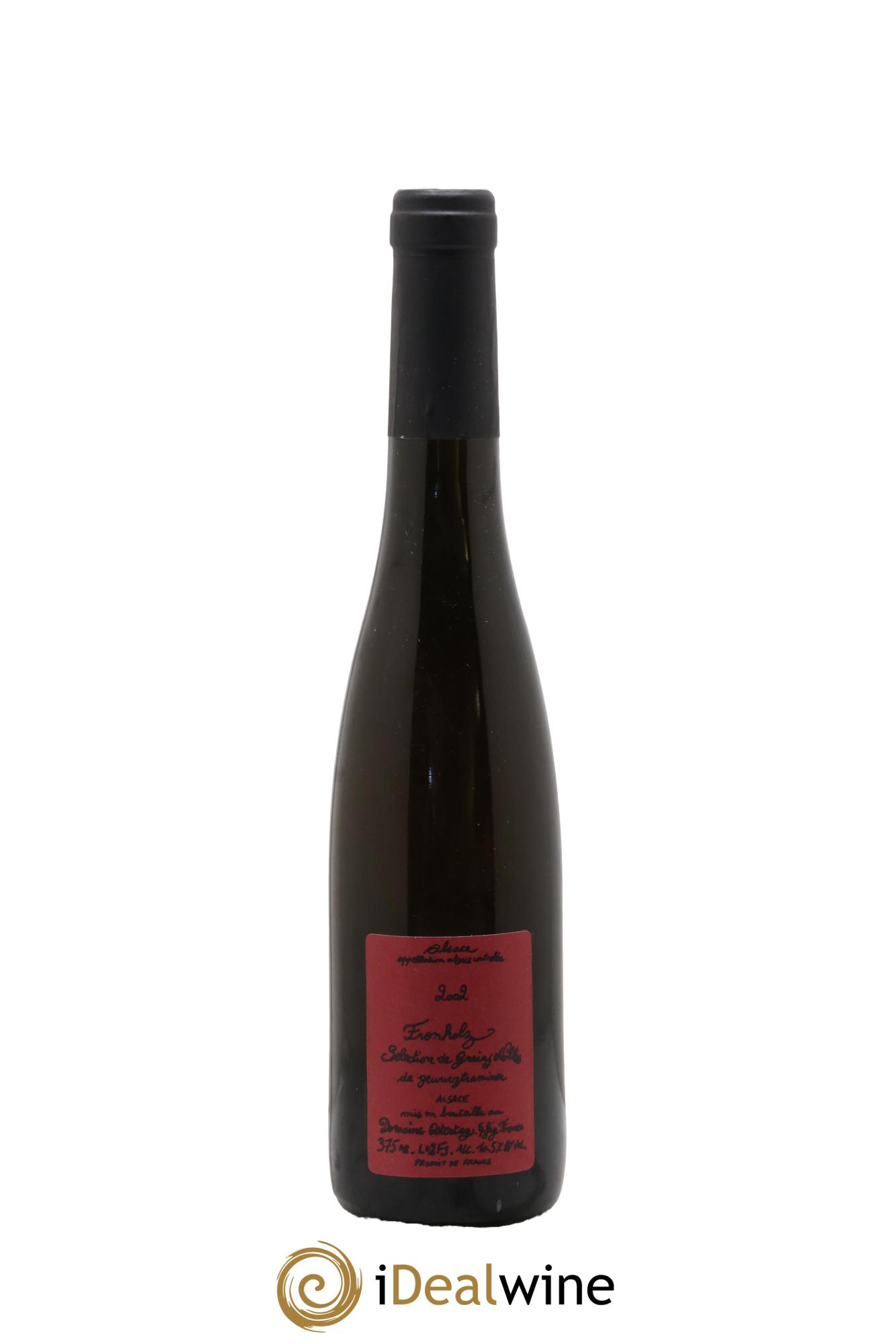 Alsace Sélection de Grains Nobles de Gewurztraminer Fronholz Domaine Osterag 2002 - Lot de 1 demi bouteille - 0