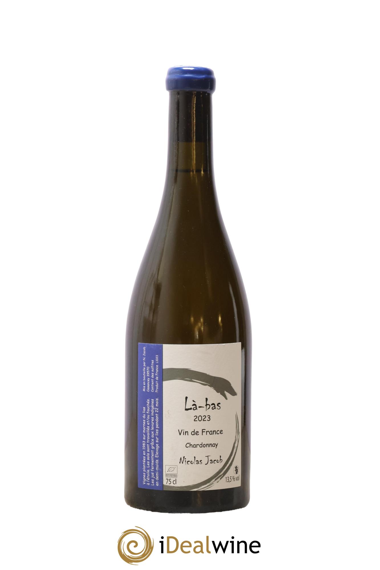 Vin de France Là-Bas Chardonnay Nicolas Jacob 2023 - Posten von 1 Flasche - 0