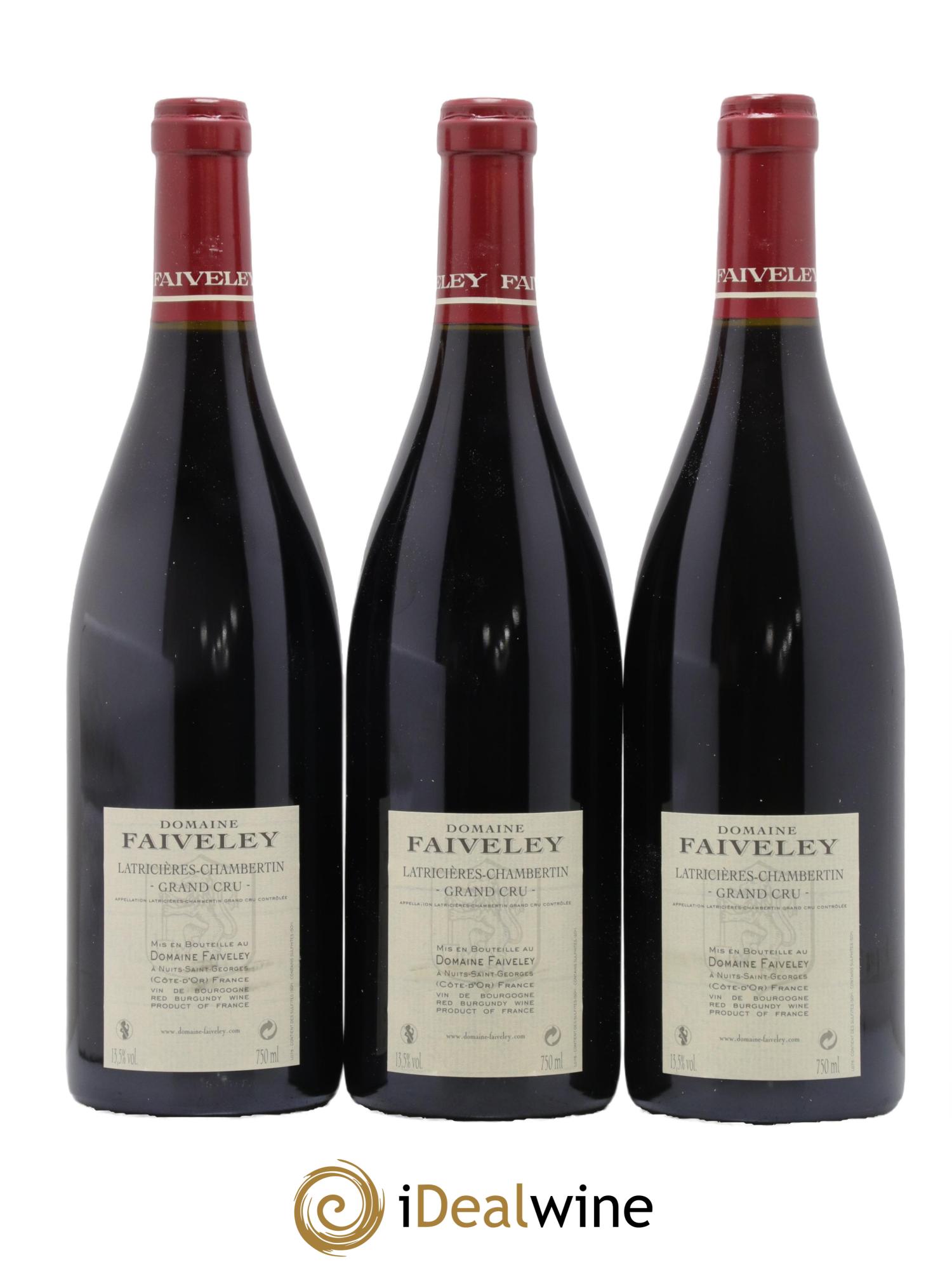Latricières-Chambertin Grand Cru Faiveley 2015 - Lot de 6 bouteilles - 4
