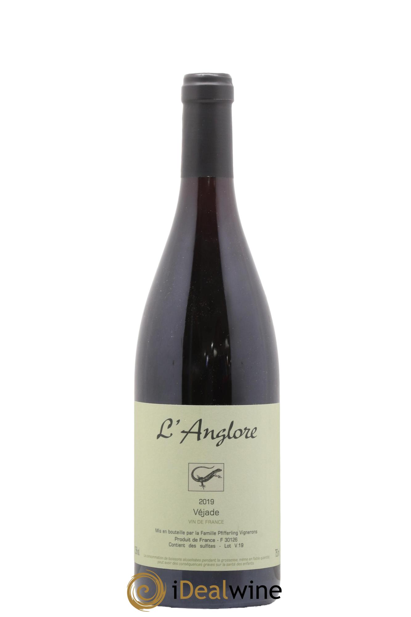 Vin de France Véjade L'Anglore 2019 - Lotto di 1 bottiglia - 0