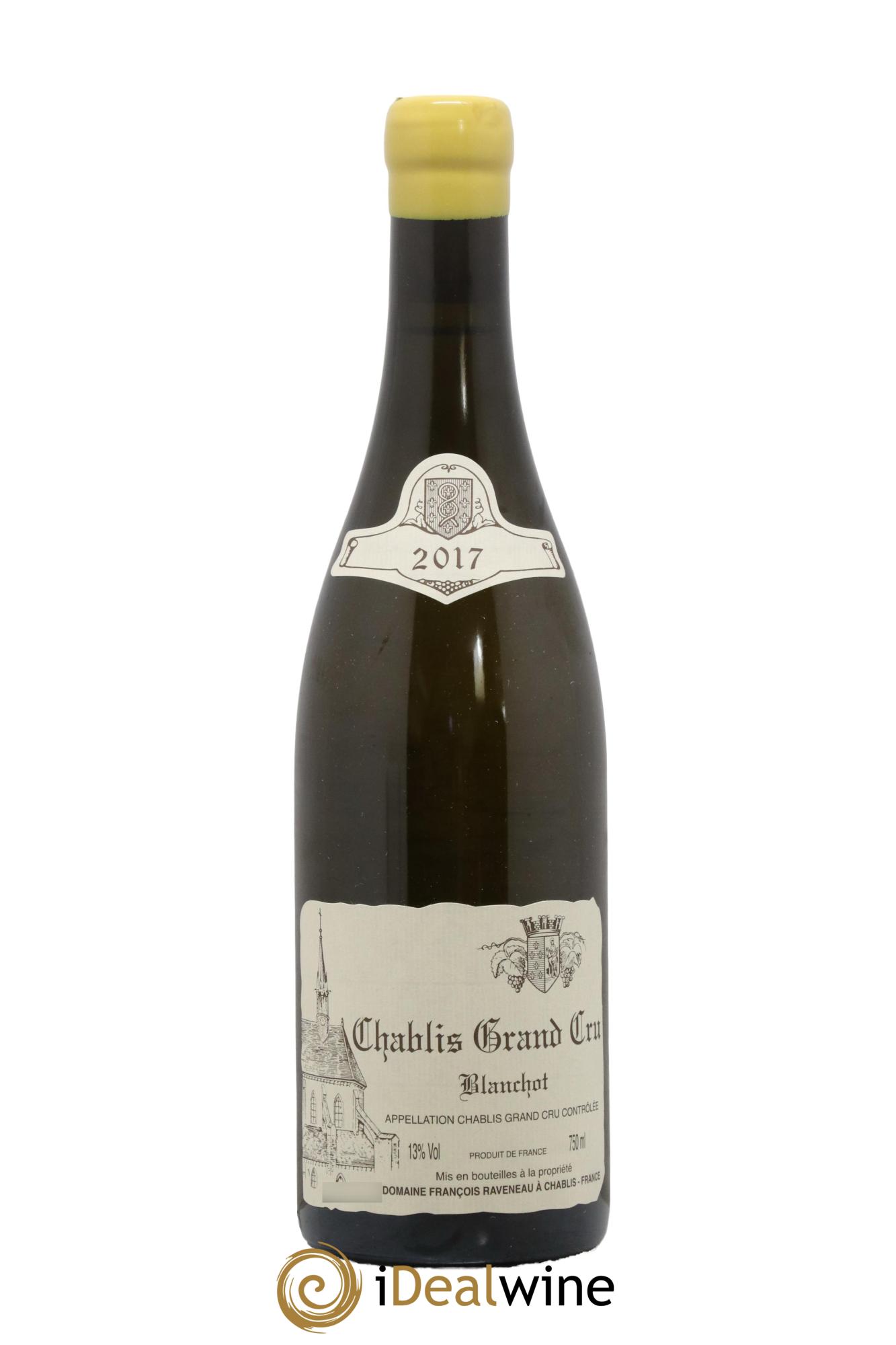 Chablis Grand Cru Blanchot Raveneau (Domaine) 2017 - Lot of 1 bottle - 0