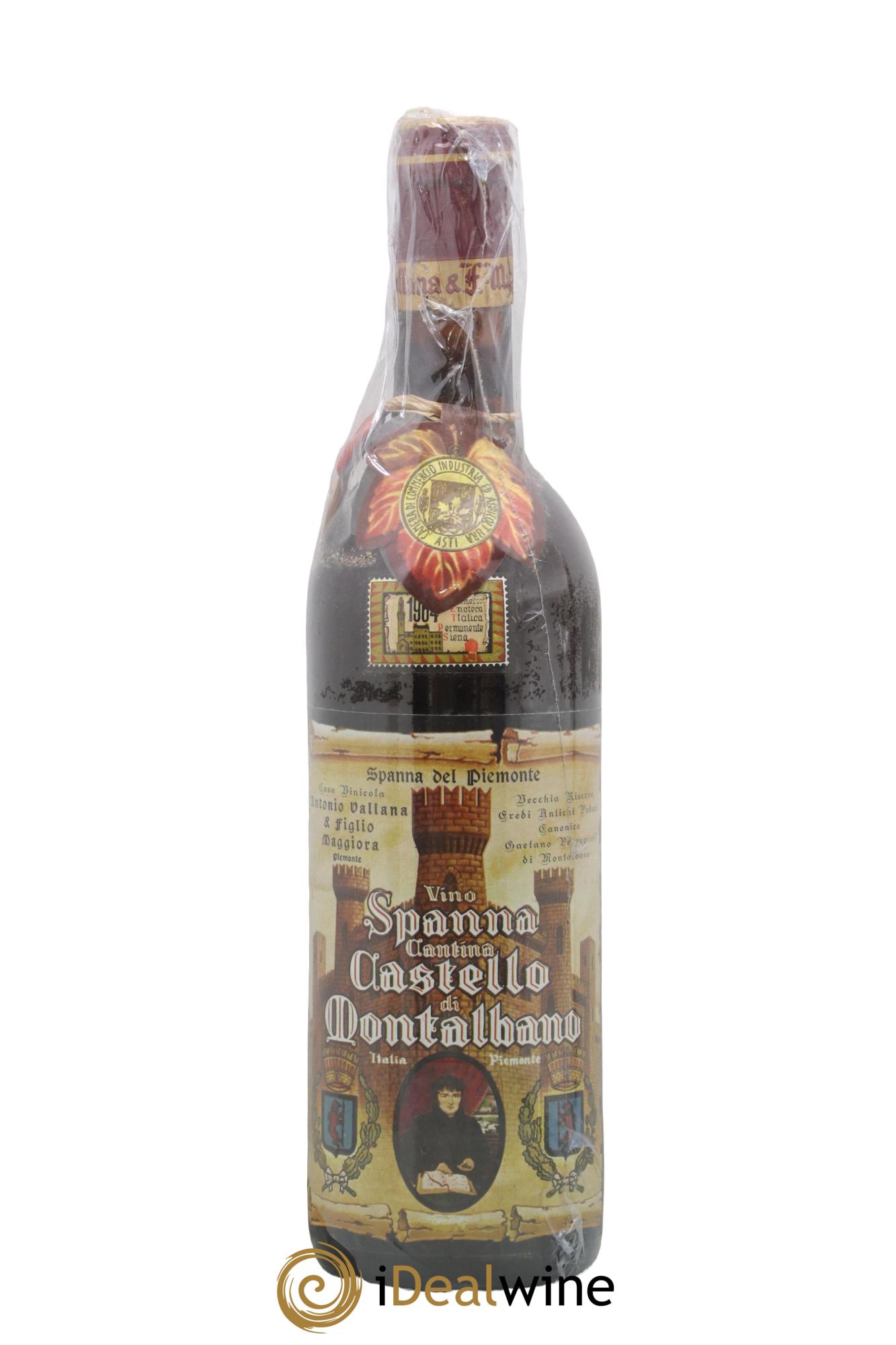 Italie Spanna Castello di Montalbano Vallana 1964 - Lot de 1 bouteille - 0