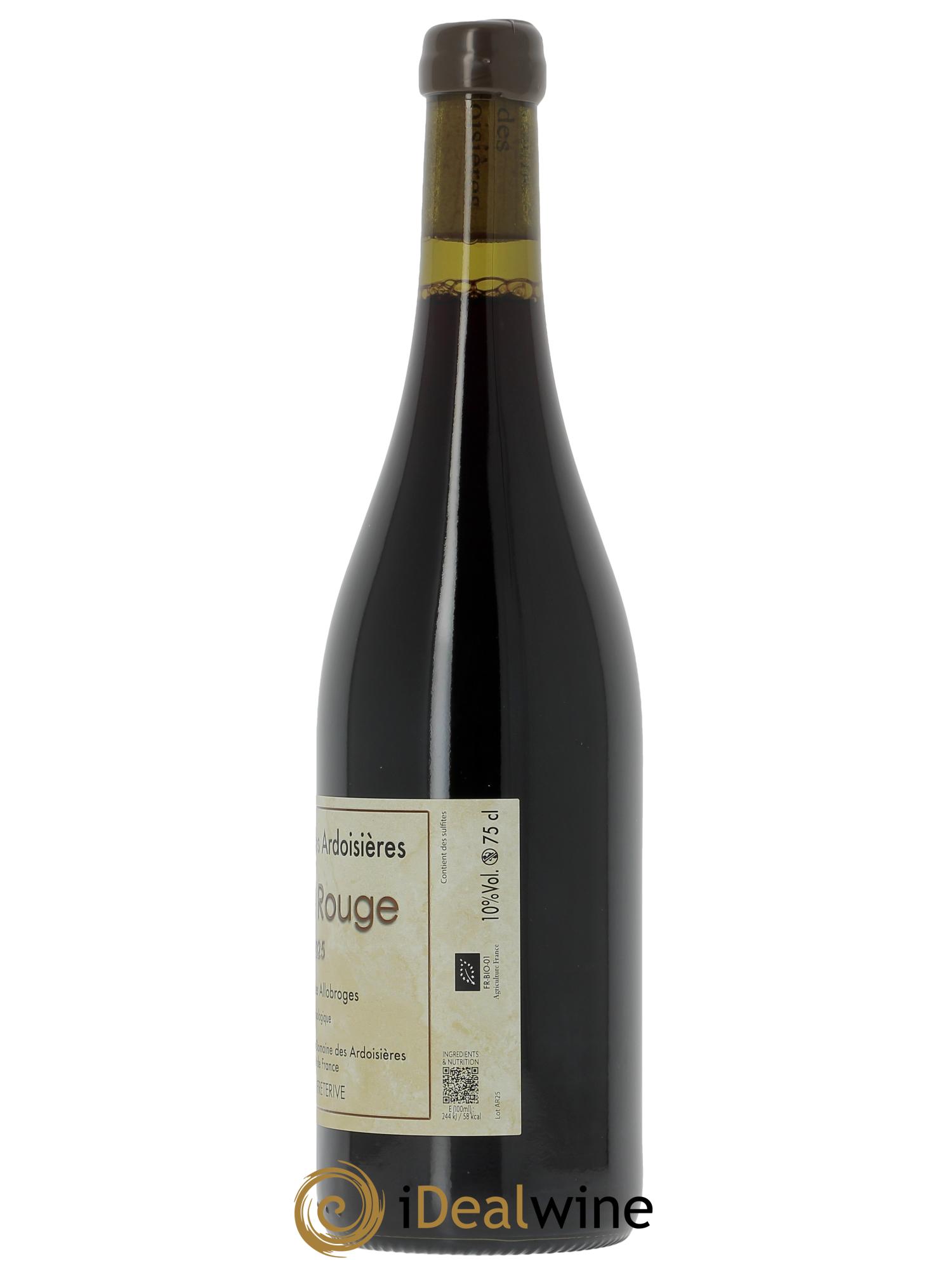 Vin des Allobroges -Saint-Pierre-de-Soucy Argile Ardoisières (Domaine des) 2025 - Lot of 1 bottle - 1