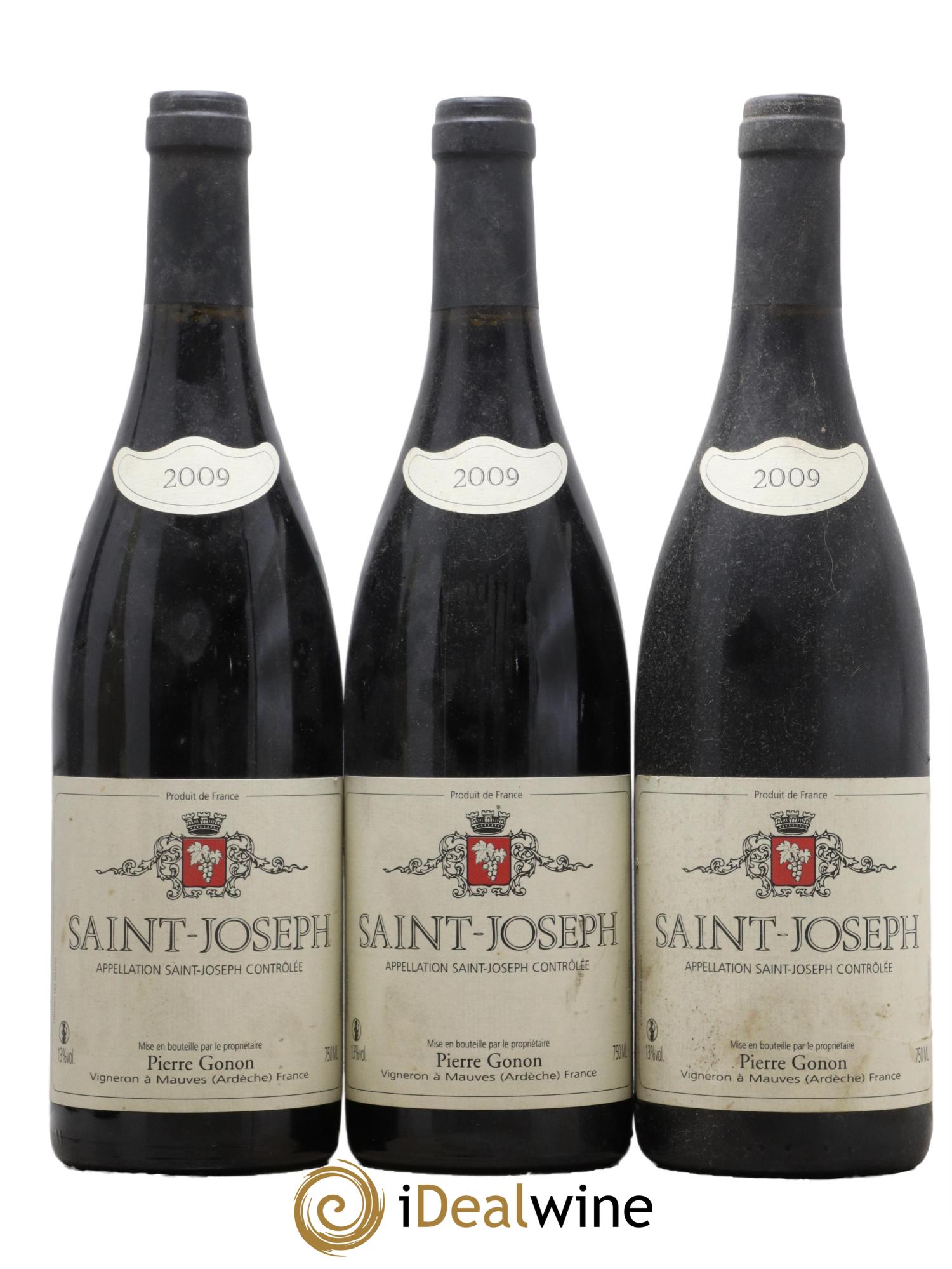 Saint-Joseph Gonon (Domaine) 2009 - Lot de 3 bouteilles - 0