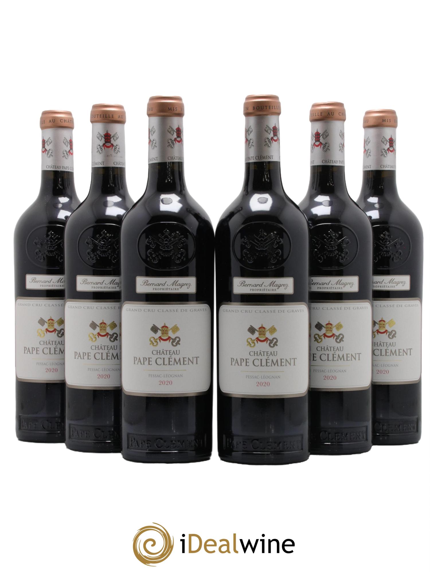 Château Pape Clément Cru Classé de Graves 2020 - Lot de 6 bouteilles - 0