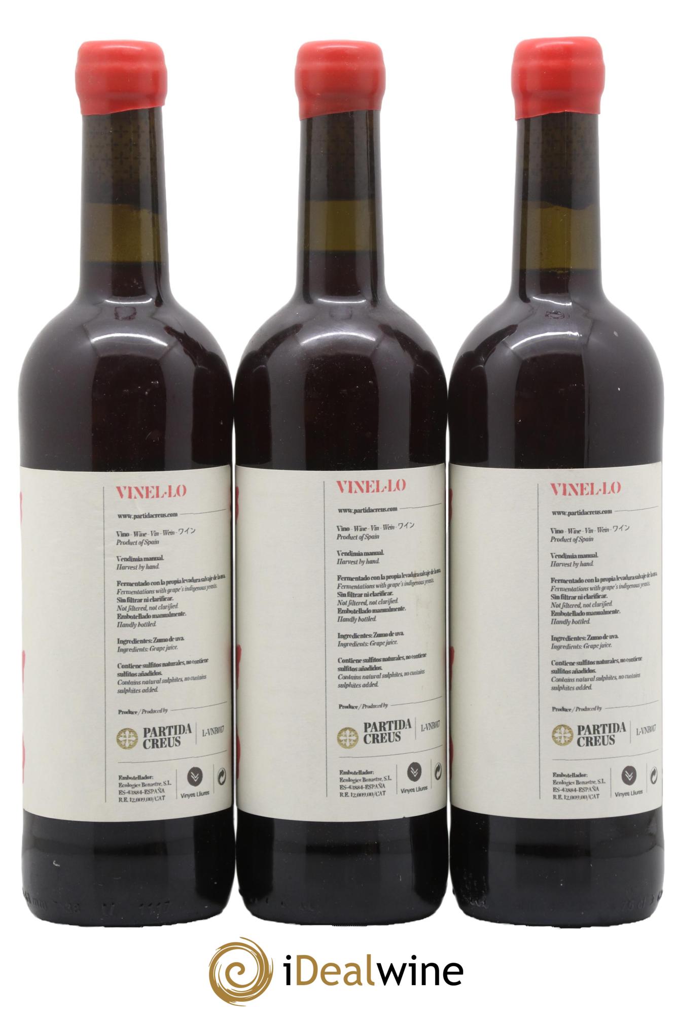 Espagne VN Partida Creus 2017 - Lotto di 3 bottiglie - 1