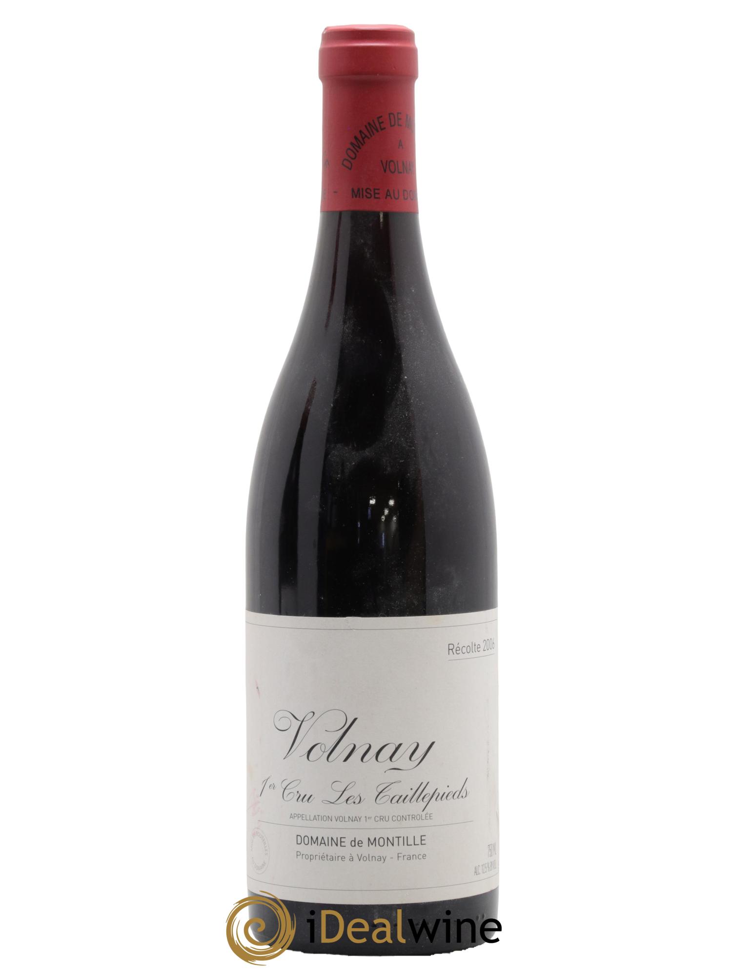 Volnay 1er Cru Les Taillepieds De Montille (Domaine) 2006 - Lot of 1 bottle - 0