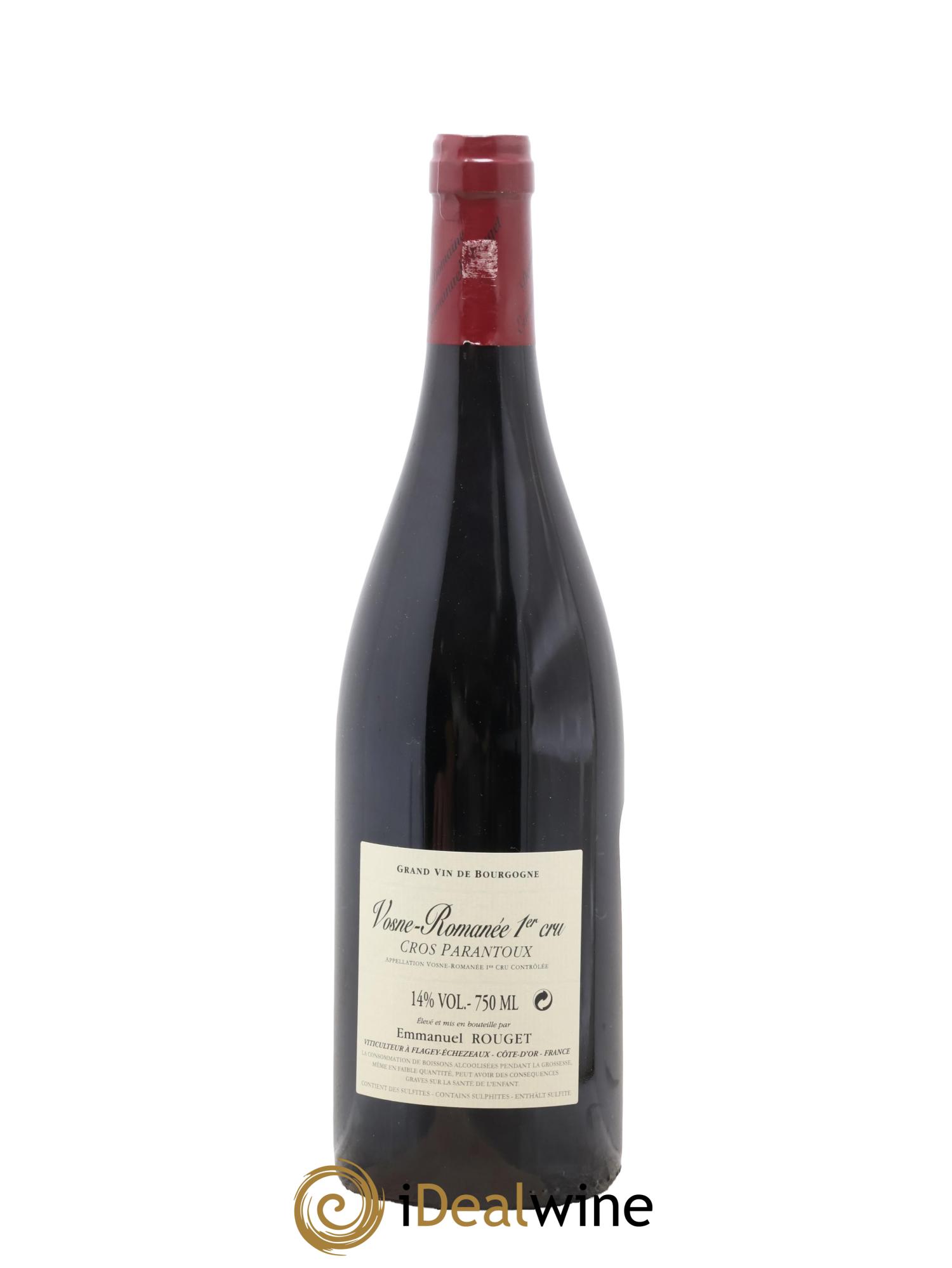 Vosne-Romanée 1er Cru Cros Parantoux Emmanuel Rouget 2017 - Lotto di 1 bottiglia - 1