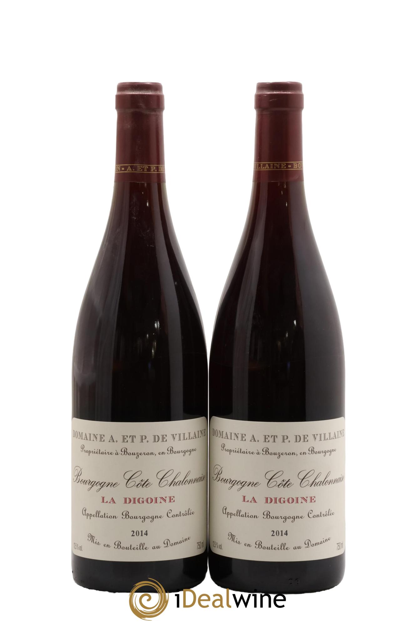 Bourgogne La Digoine Domaine de Villaine 2014 - Lote de 2 botellas - 0