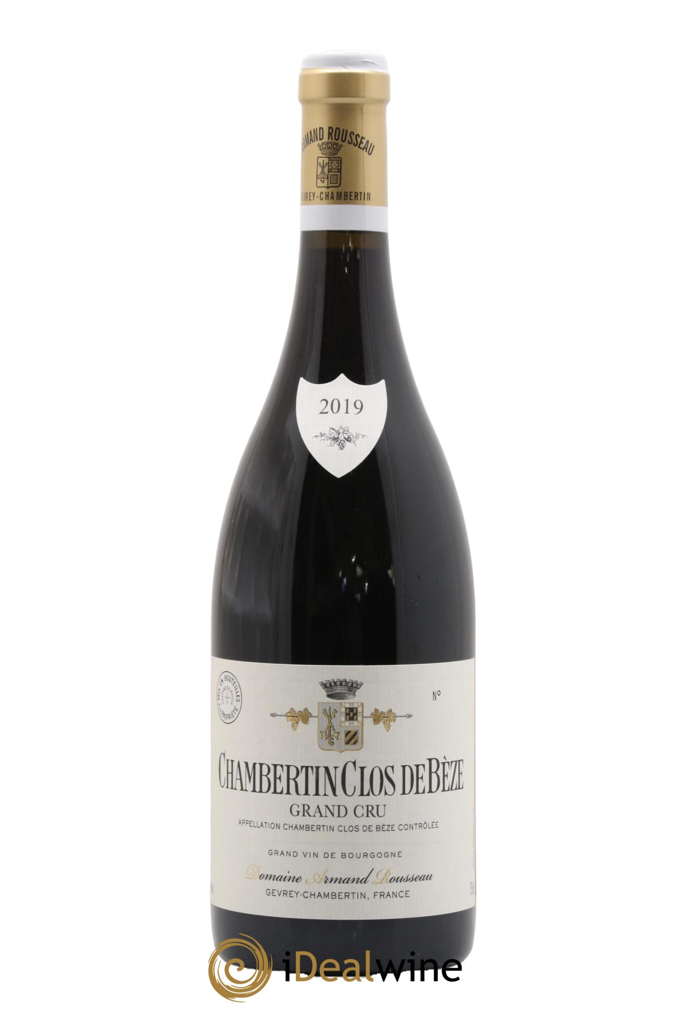 Chambertin Clos de Bèze Grand Cru Armand Rousseau (Domaine) 2019 - Lot de 1 bouteille - 0
