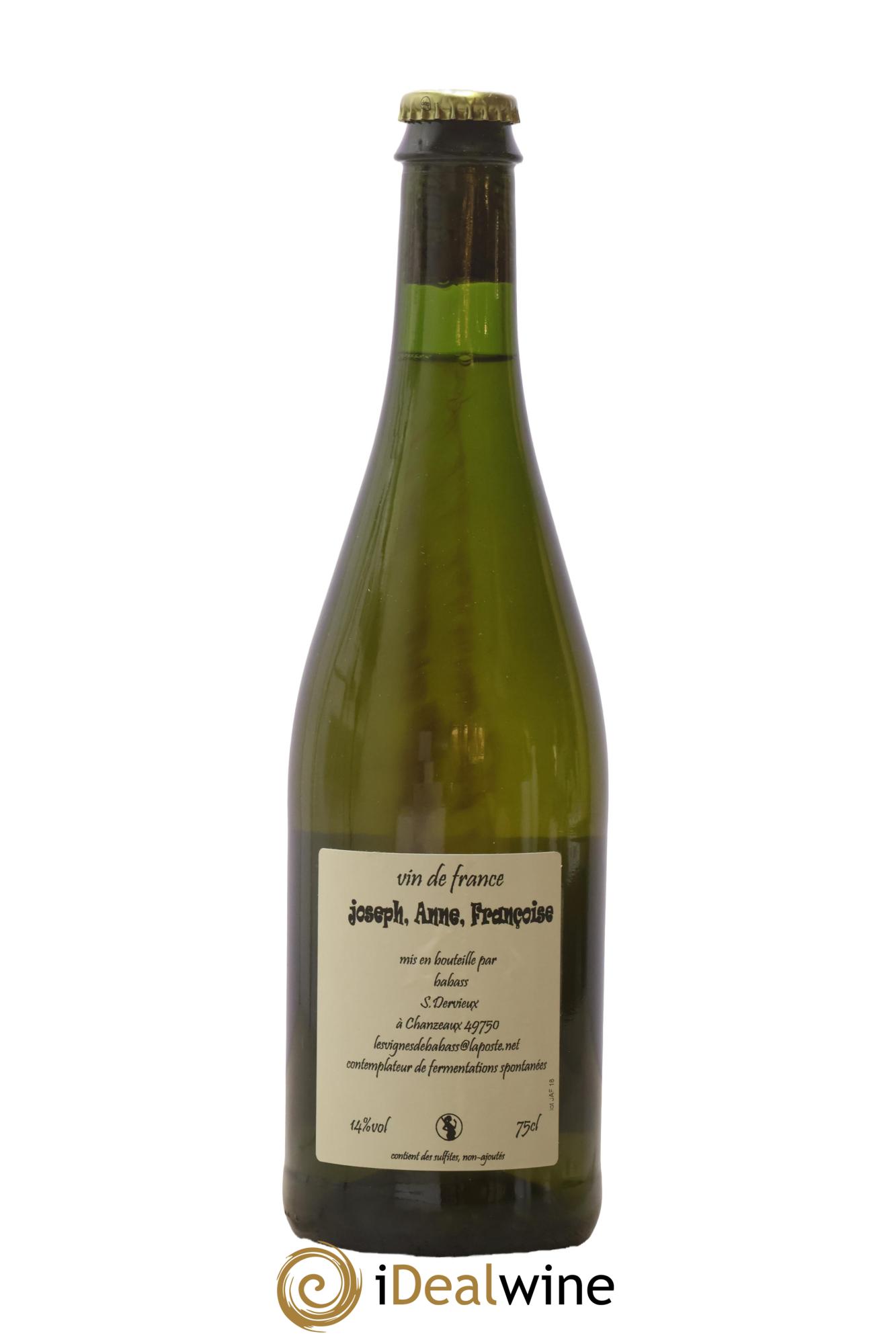 Vin de France Les Vignes De Babass Joseph Anne Françoise 2018 - Lot of 1 bottle - 1