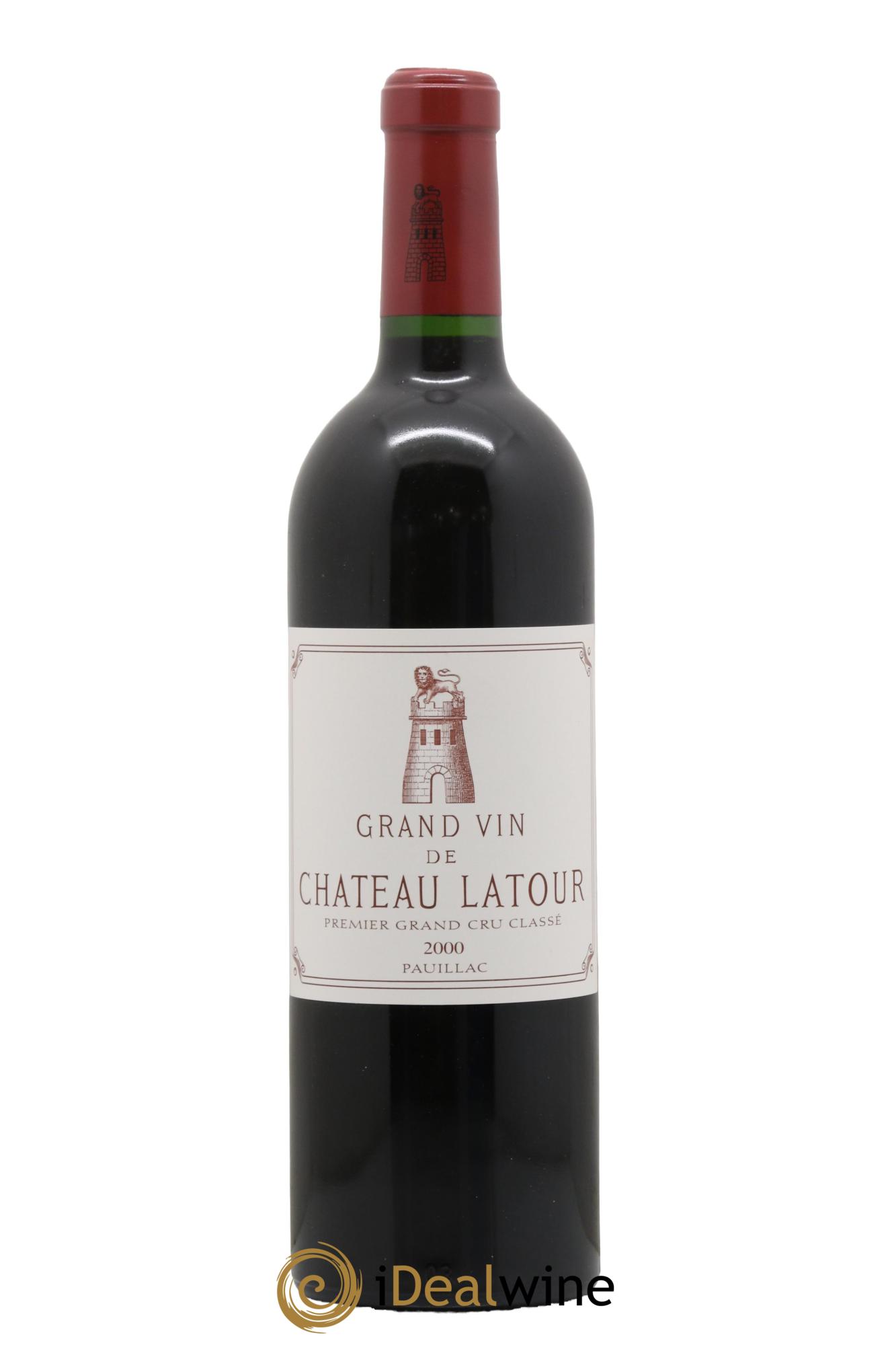 Château Latour 1er Grand Cru Classé 2000 - Lot de 1 bouteille - 0