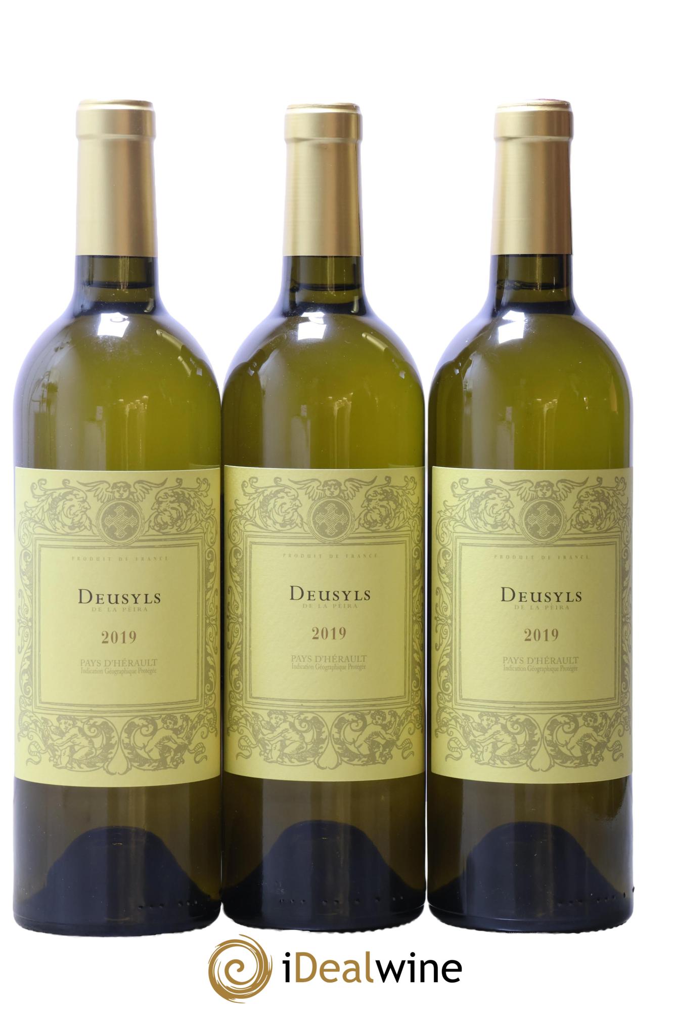 Coteaux du Languedoc Domaine de La Pèira en Damaisèla Deusyls de la Pèira Karine Ahton et Robert Dougan 2019 - Lot de 3 bouteilles - 0