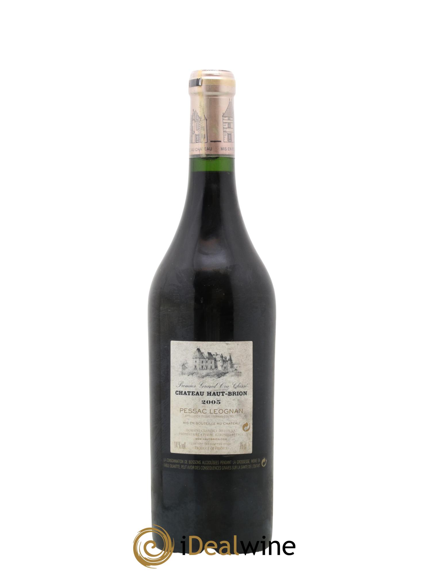 Château Haut Brion 1er Grand Cru Classé 2005 - Lotto di 1 bottiglia - 1