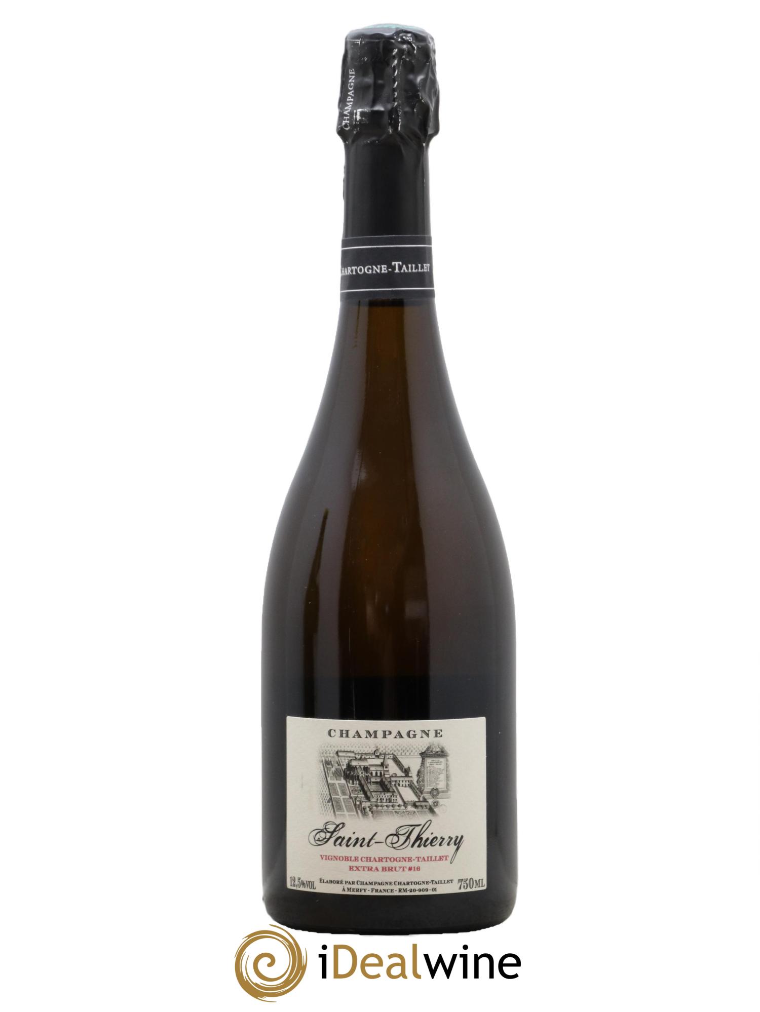 Champagne Saint Thierry Chartogne Taillet 2016 - Lot de 1 bouteille - 0