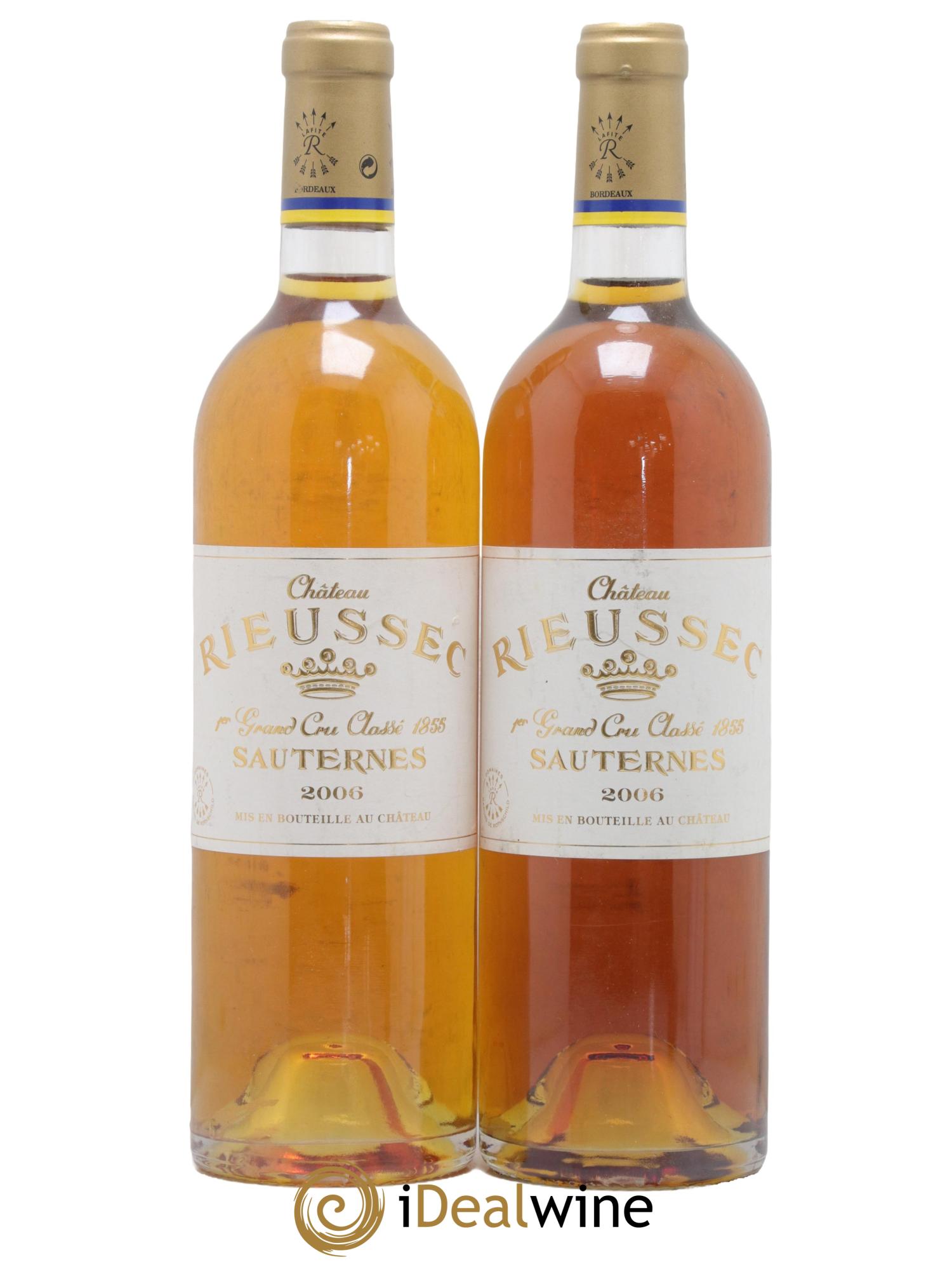 Château Rieussec 1er Grand Cru Classé 2006 - Lotto di 2 bottiglie - 0
