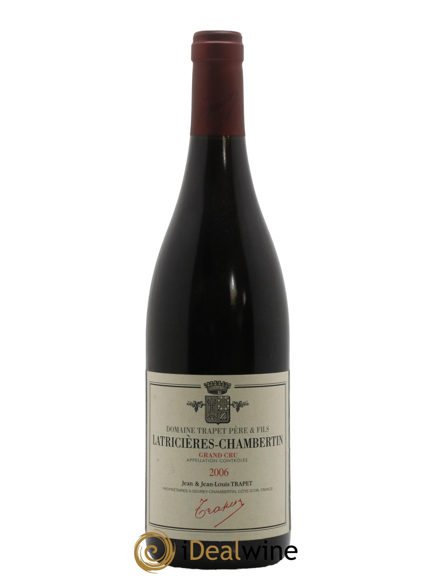 Latricières-Chambertin Grand Cru Domaine Trapet 2006 - Posten von 1 Flasche - 0