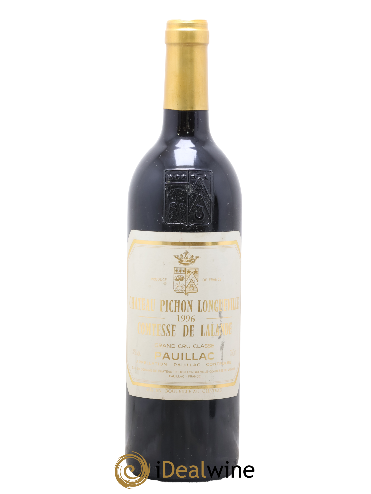 Château Pichon Longueville Comtesse de Lalande 2ème Grand Cru Classé 1996 - Lot de 1 bouteille - 0