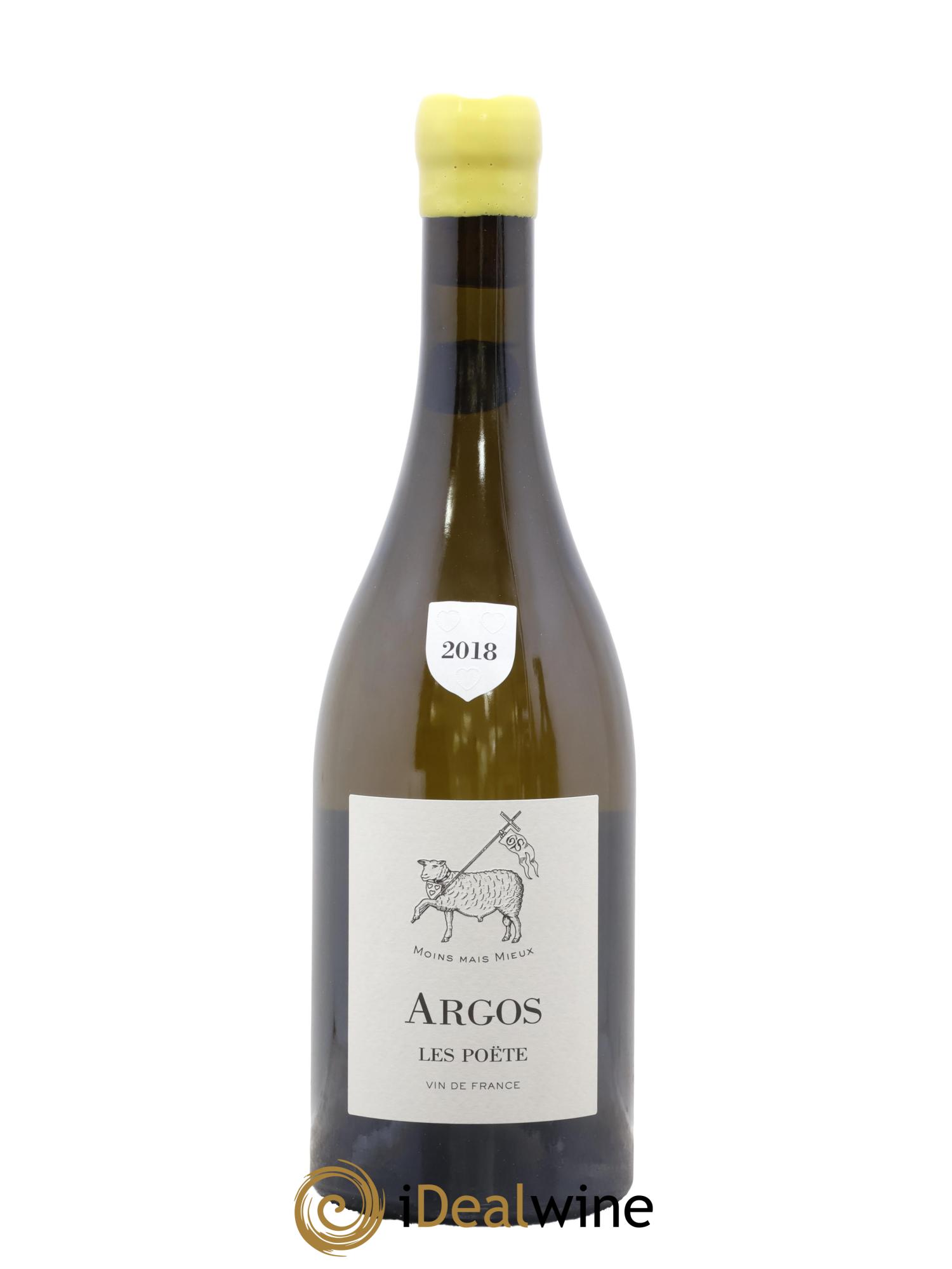 Vin de France (anciennement Quincy) Argos Les Poëte 2018 - Posten von 1 Flasche - 0