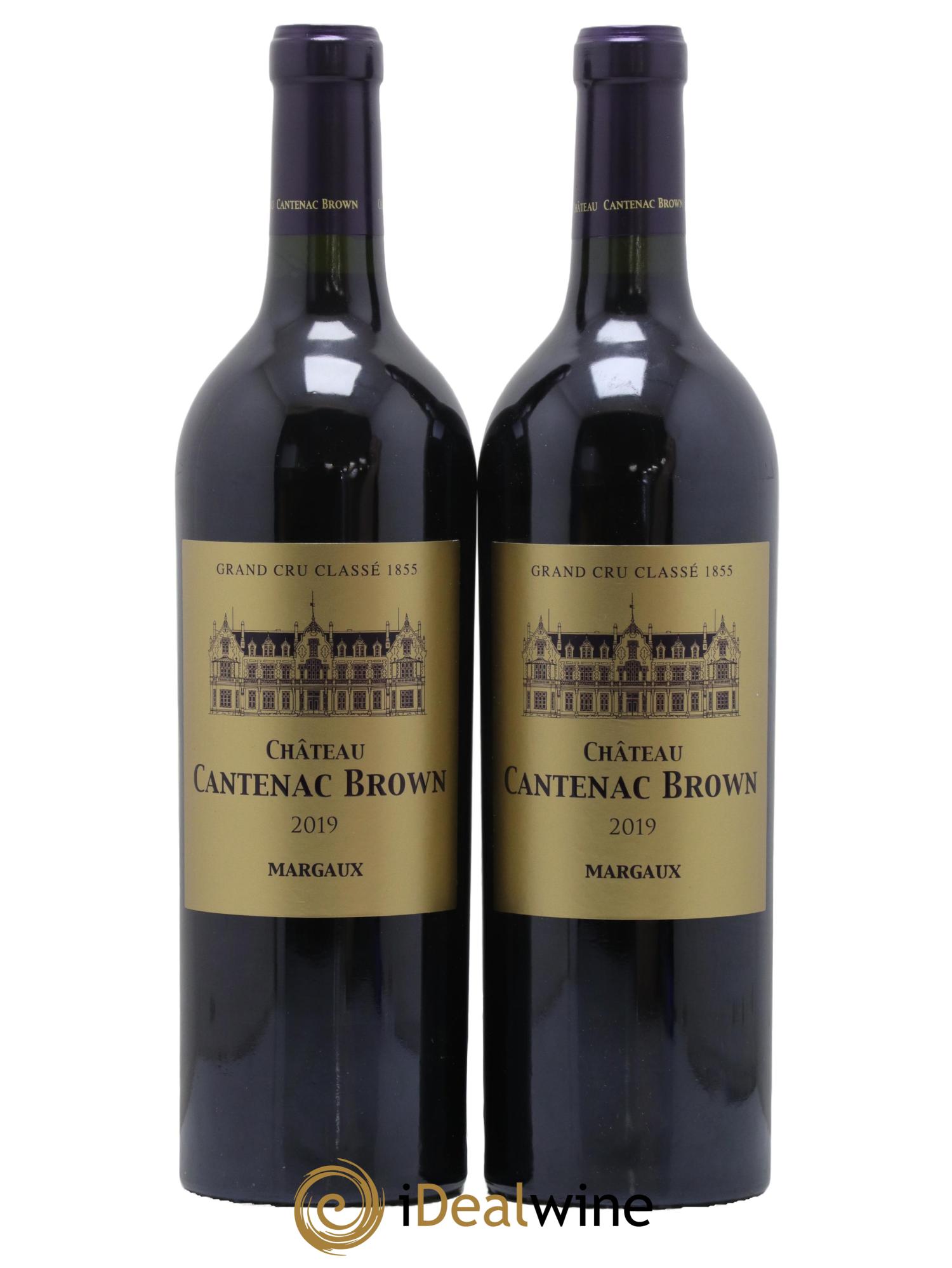 Château Cantenac Brown 3ème Grand Cru Classé 2019 - Lot de 2 bouteilles - 0