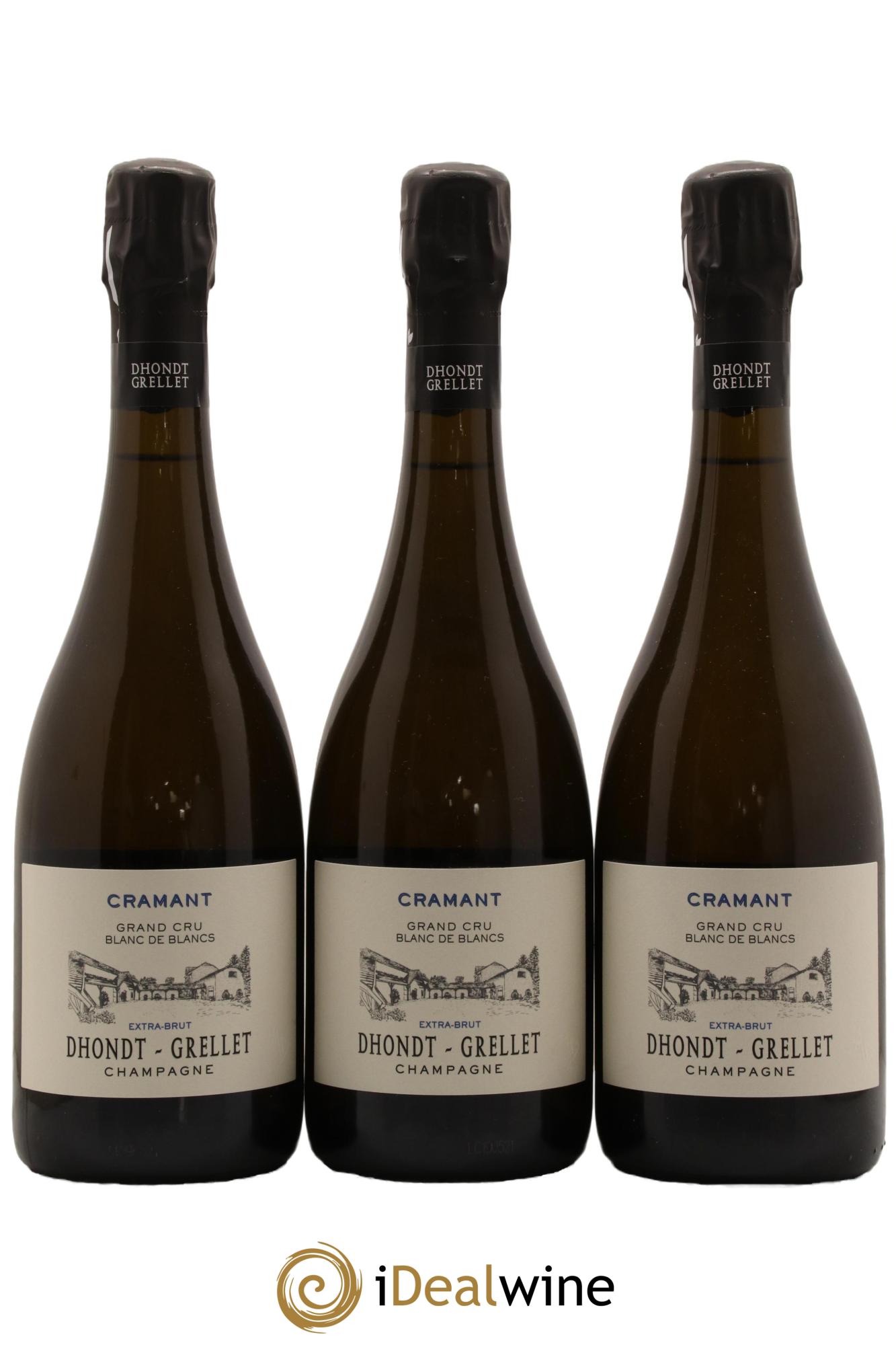 Cramant Dhondt Grellet - Lot de 3 bouteilles - 0