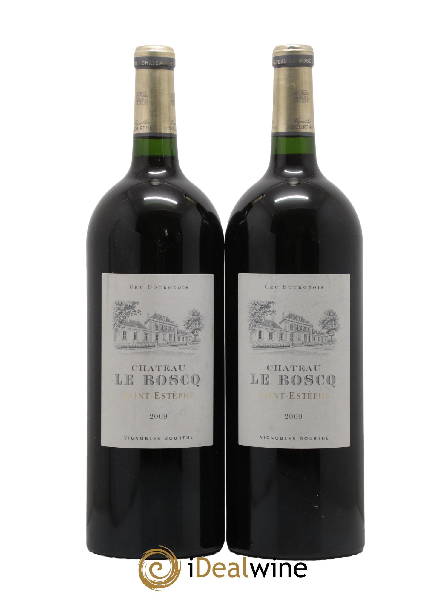 Château le Boscq Cru Bourgeois 2009 - Lot de 2 magnums - 0