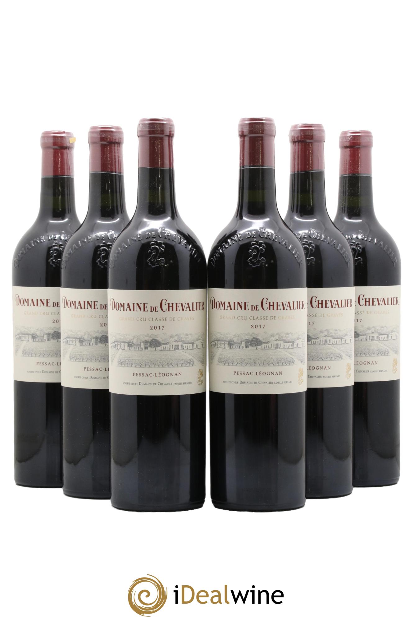 Domaine de Chevalier Cru Classé de Graves 2017 - Lot of 6 bottles - 0