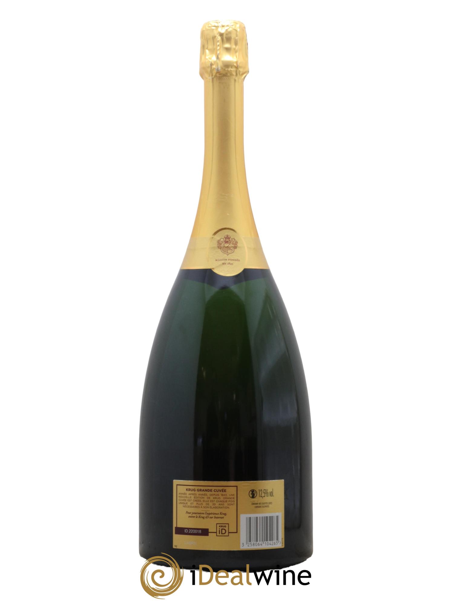 Grande Cuvée - 168ème édition - Coffret Luxe Krug - Lot de 1 magnum - 1
