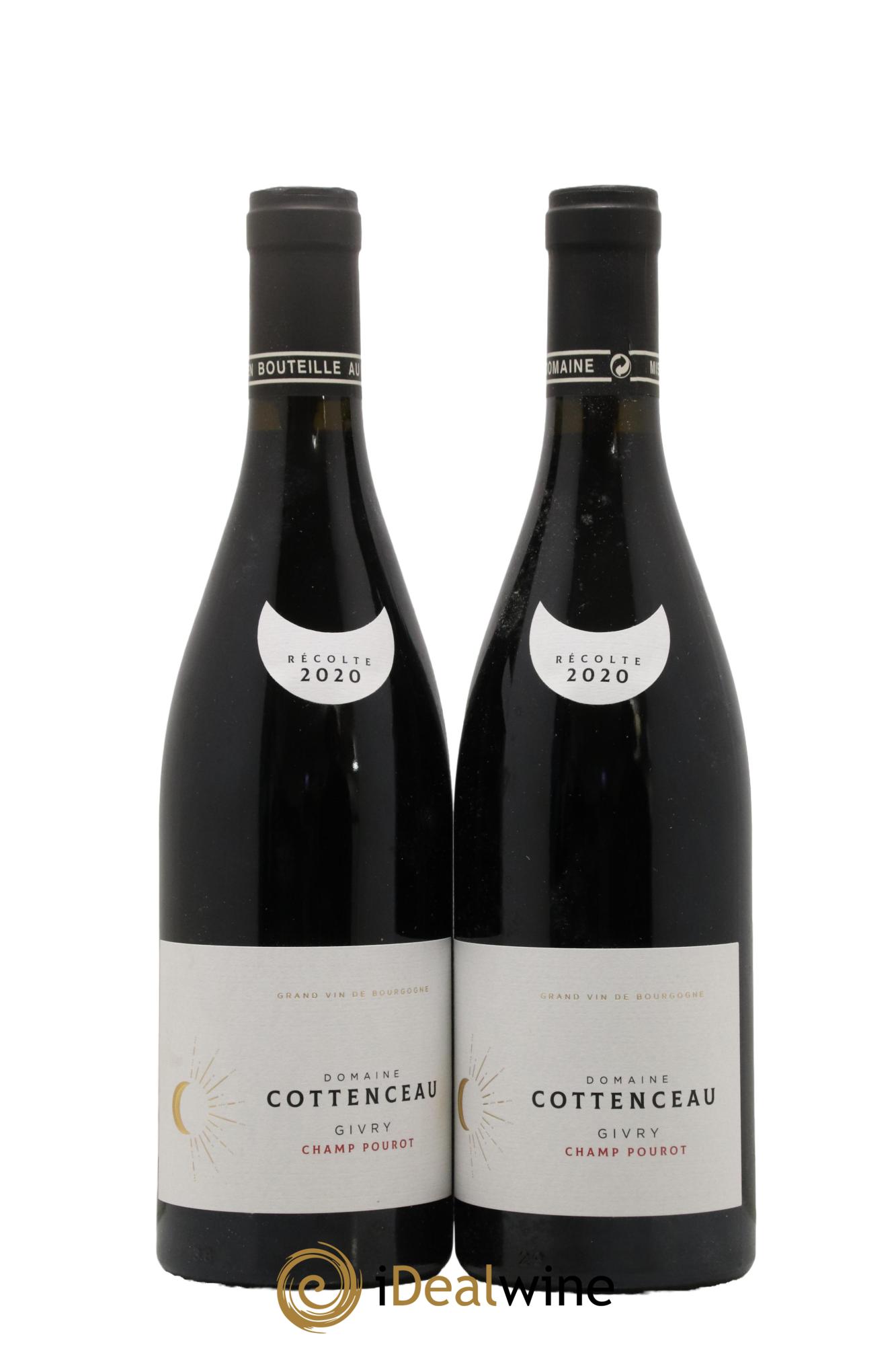 Givry Champ Pourot Maxime Cottenceau 2020 - Lot de 2 bouteilles - 0