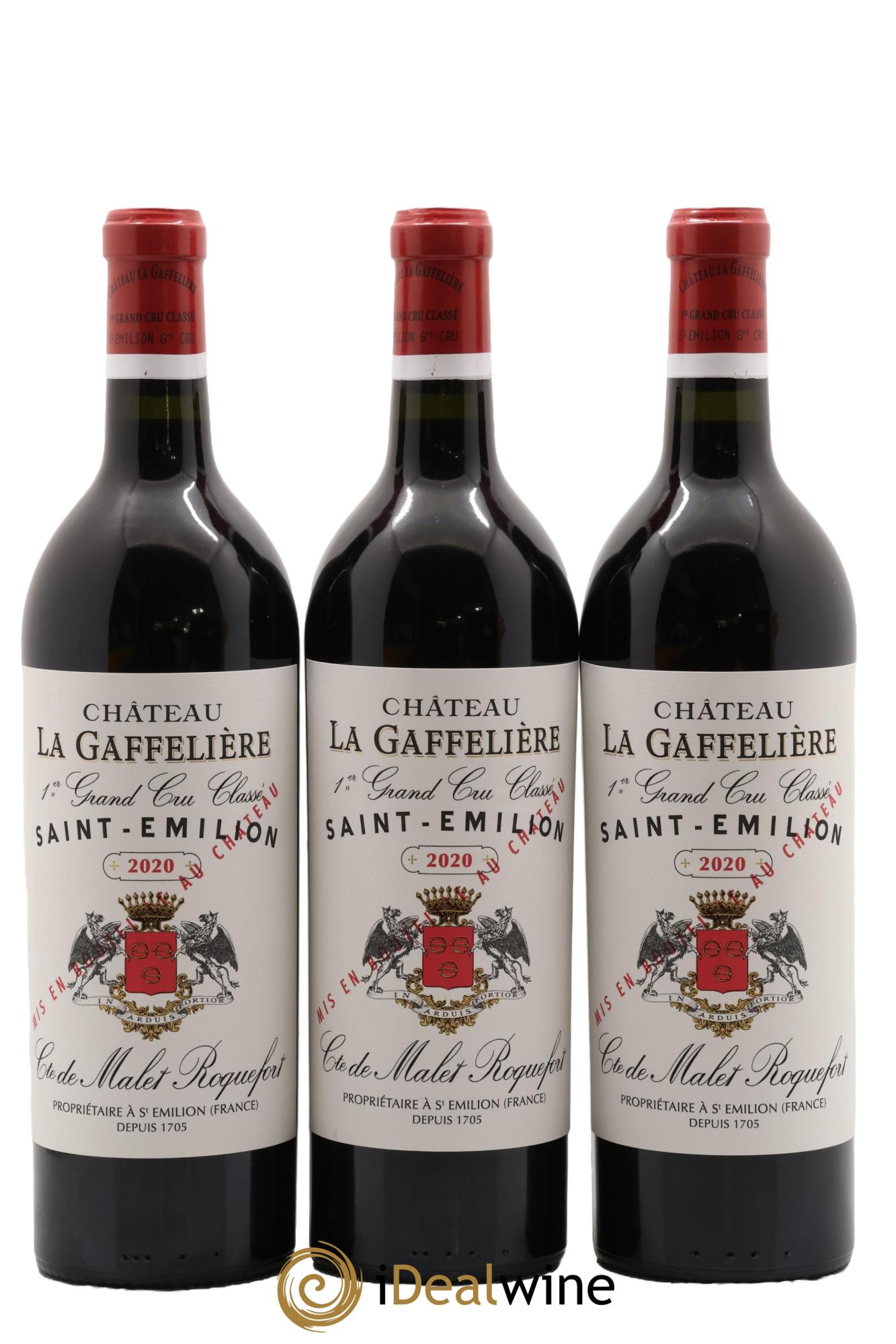 Château la Gaffelière 1er Grand Cru Classé B 2020 - Posten von 3 Flaschen - 0