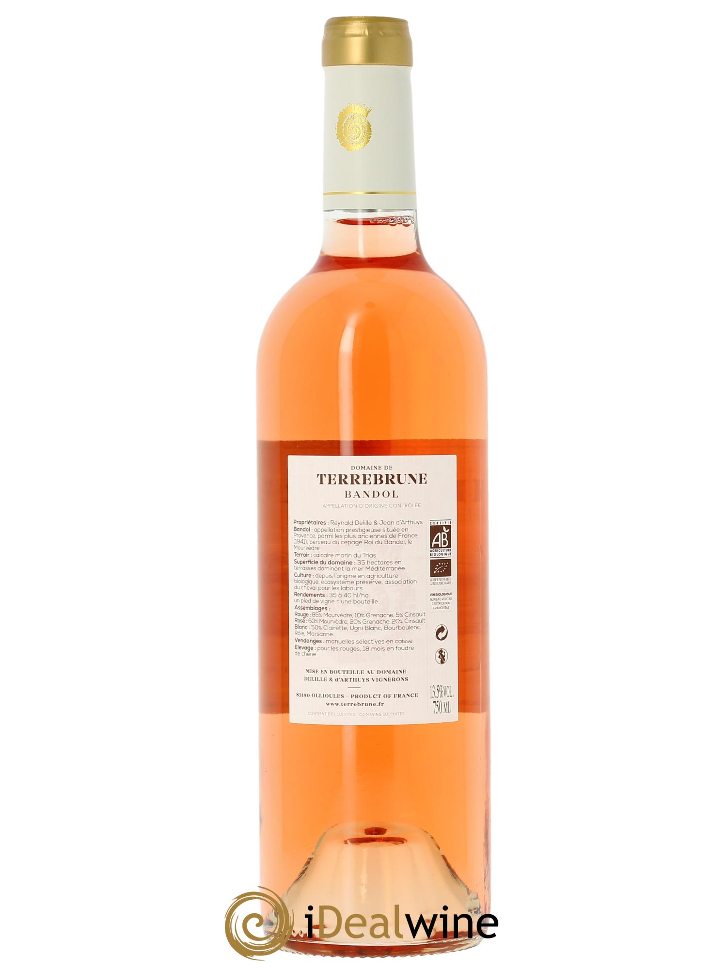 Bandol Terrebrune (Domaine de)  2024 - Posten von 1 Flasche - 1