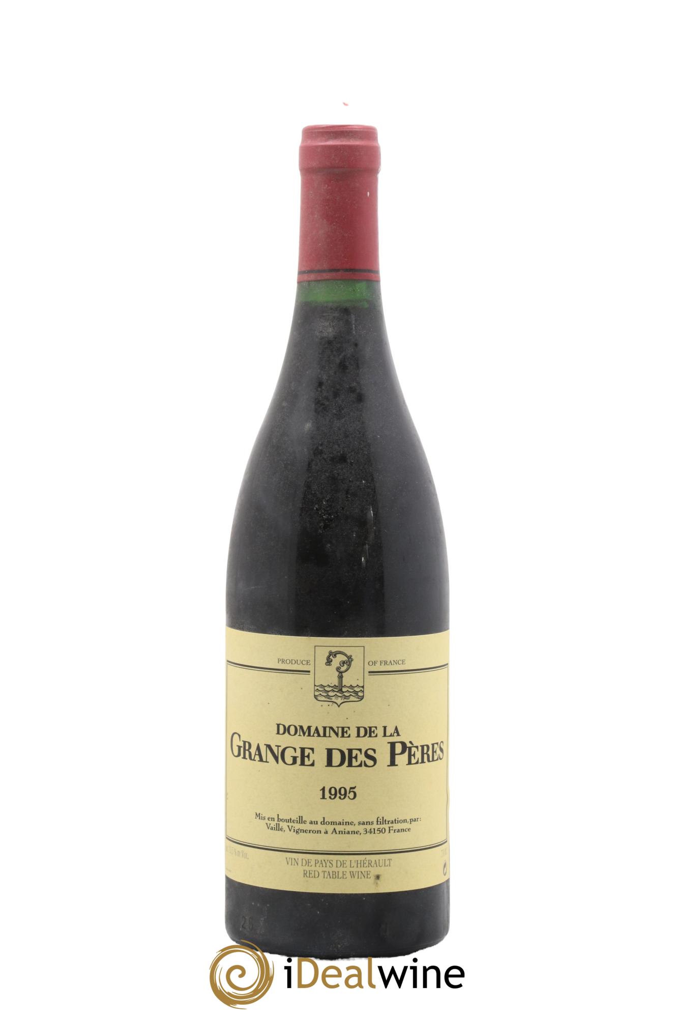 IGP Pays d'Hérault Grange des Pères Laurent Vaillé 1995 - Lot of 1 bottle - 0