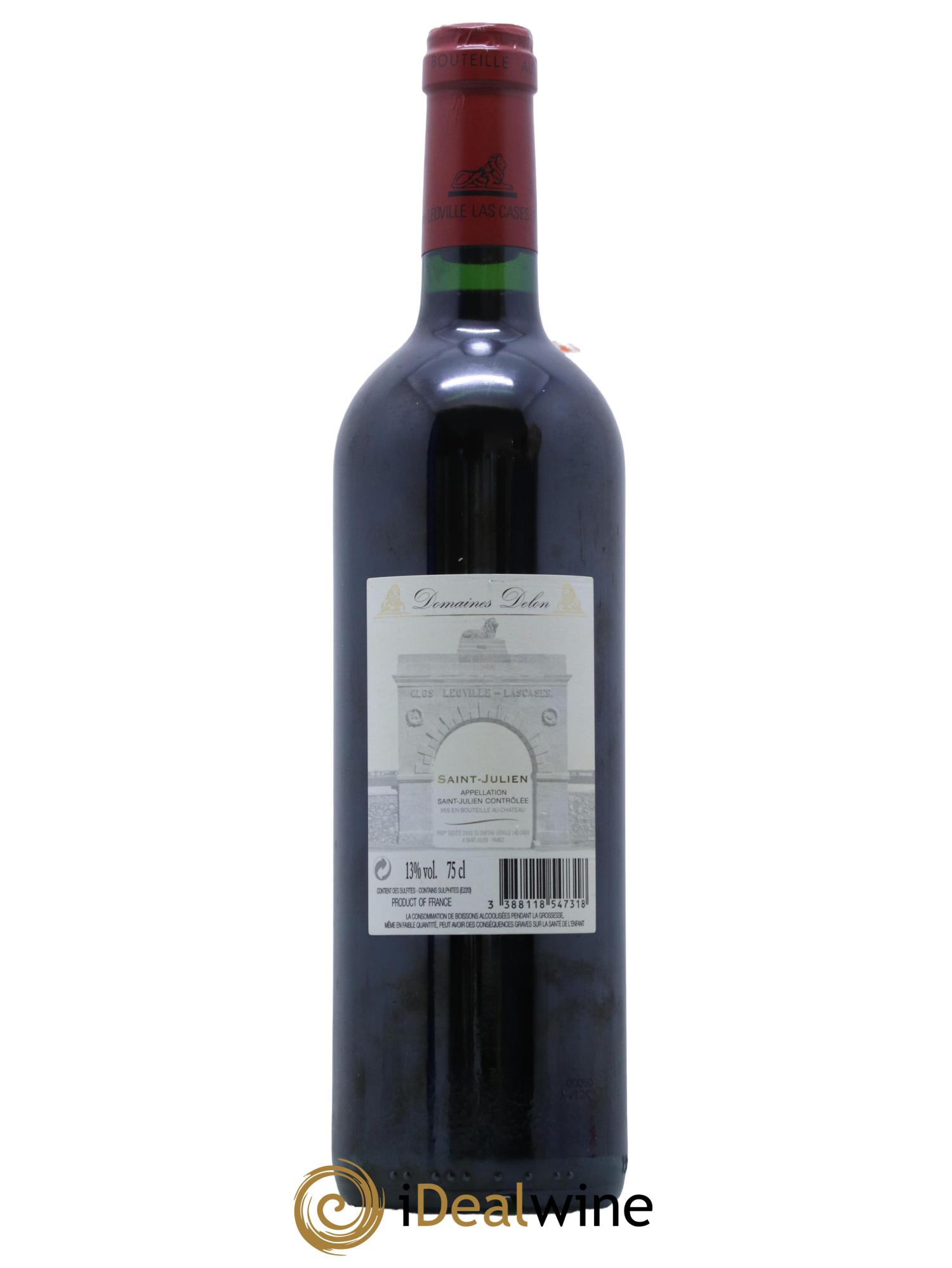 Château Léoville Las Cases 2ème Grand Cru Classé  2005 - Lot of 1 bottle - 1