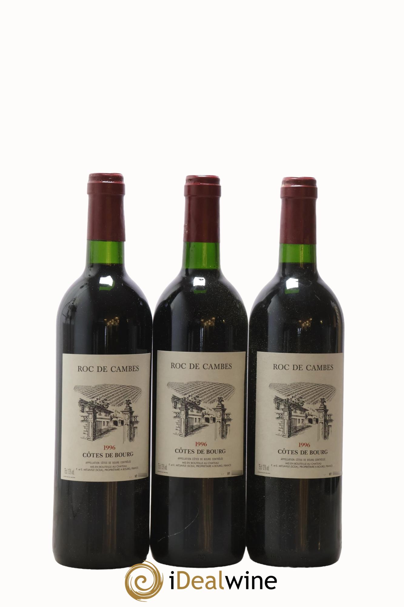 Roc de Cambes 1996 - Lot de 12 bouteilles - 2