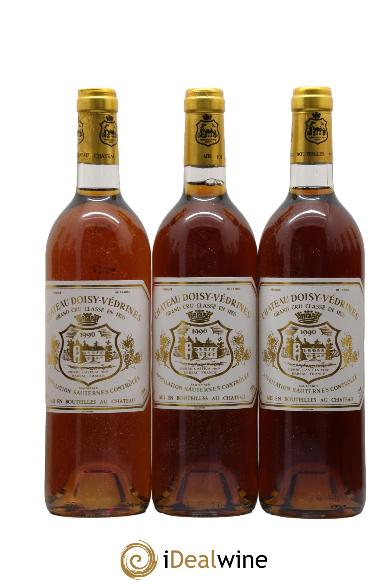 Château Doisy-Védrines 2ème Grand Cru Classé 1990 - Lotto di 12 bottiglie - 3