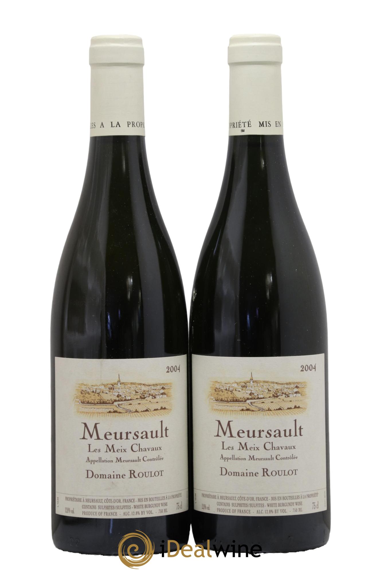 Meursault Meix Chavaux Roulot (Domaine) 2004 - Lot de 2 bouteilles - 0