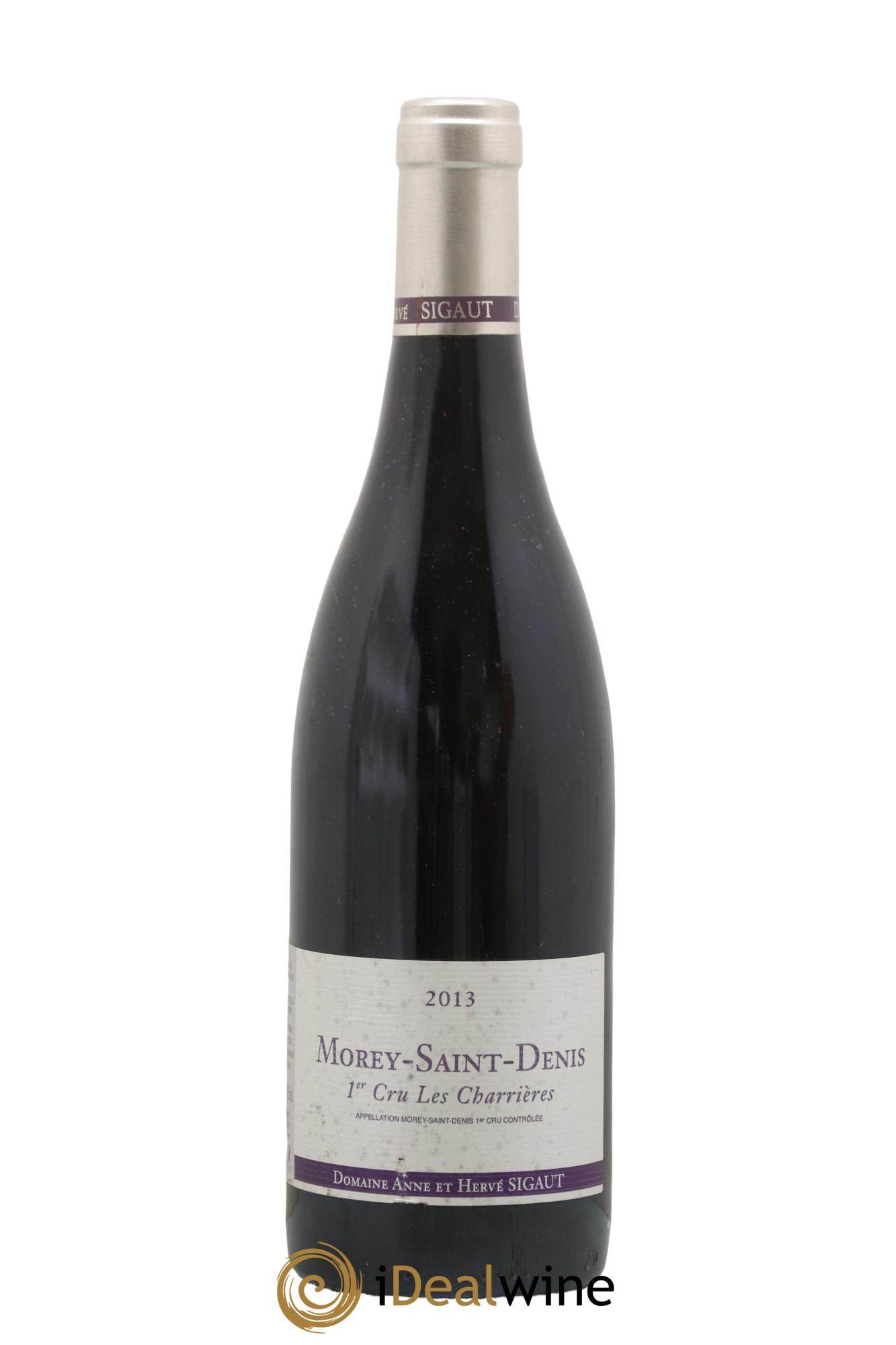 Morey-Saint-Denis 1er Cru Les Charrieres Anne et Hervé Sigaut (Domaine) 2013 - Lot de 1 bouteille - 0