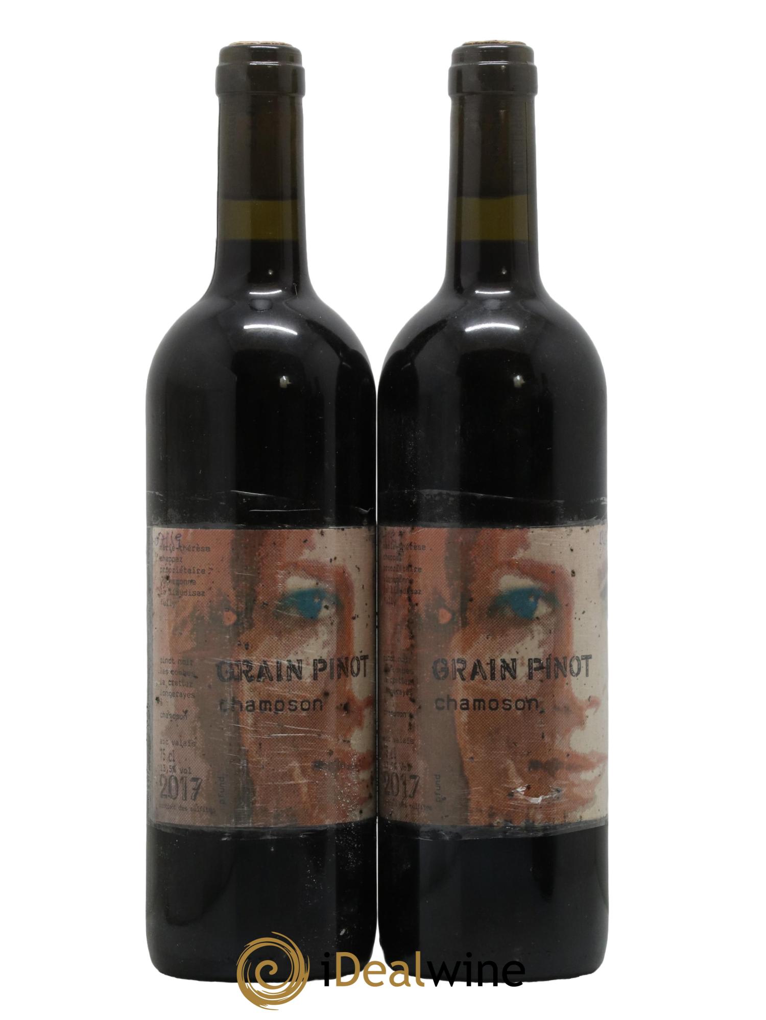 Valais Grain Pinot Marie-Thérèse Chappaz - Domaine Des Claives Champson 2017 - Lot de 2 bouteilles - 0