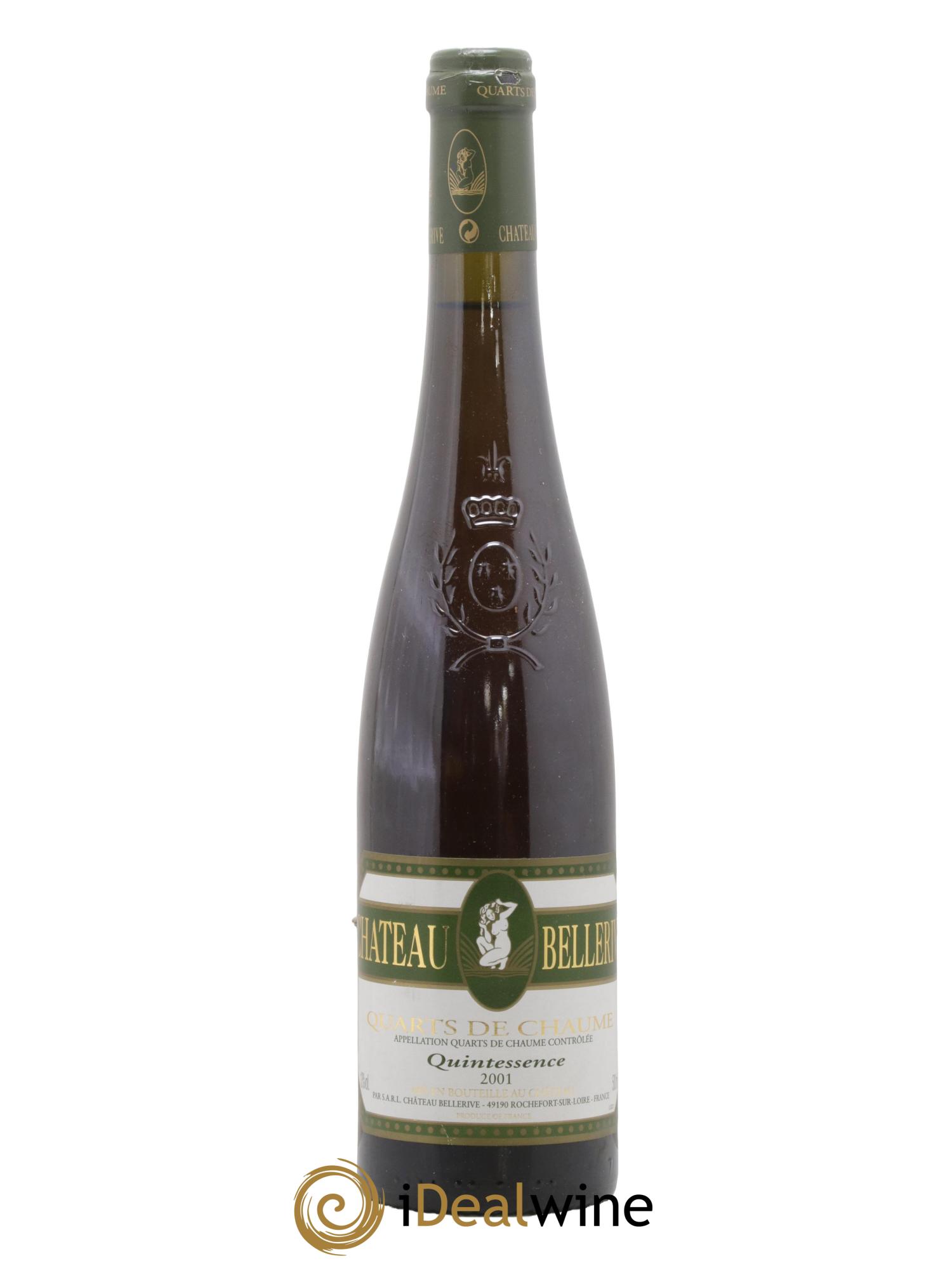 Quarts de Chaume Cuvée Quintessence Château de Bellerive 2001 - Lot of 1 500ml format - 0