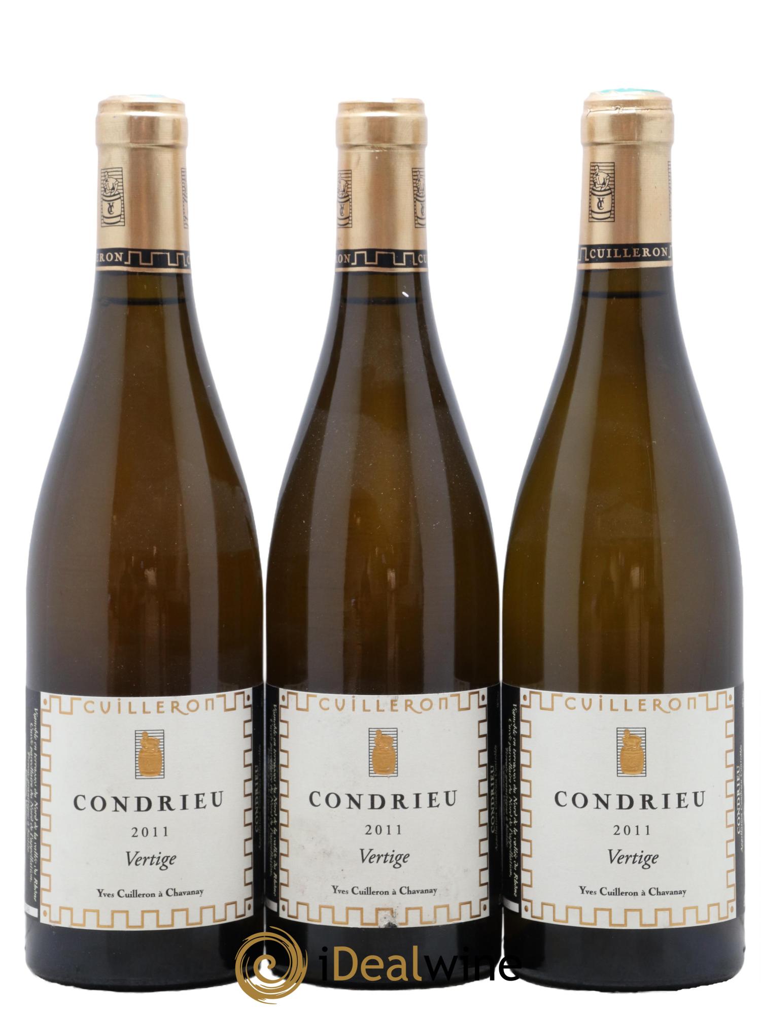 Condrieu Vertige Yves Cuilleron (Domaine) 2011 - Lot de 3 bouteilles - 0