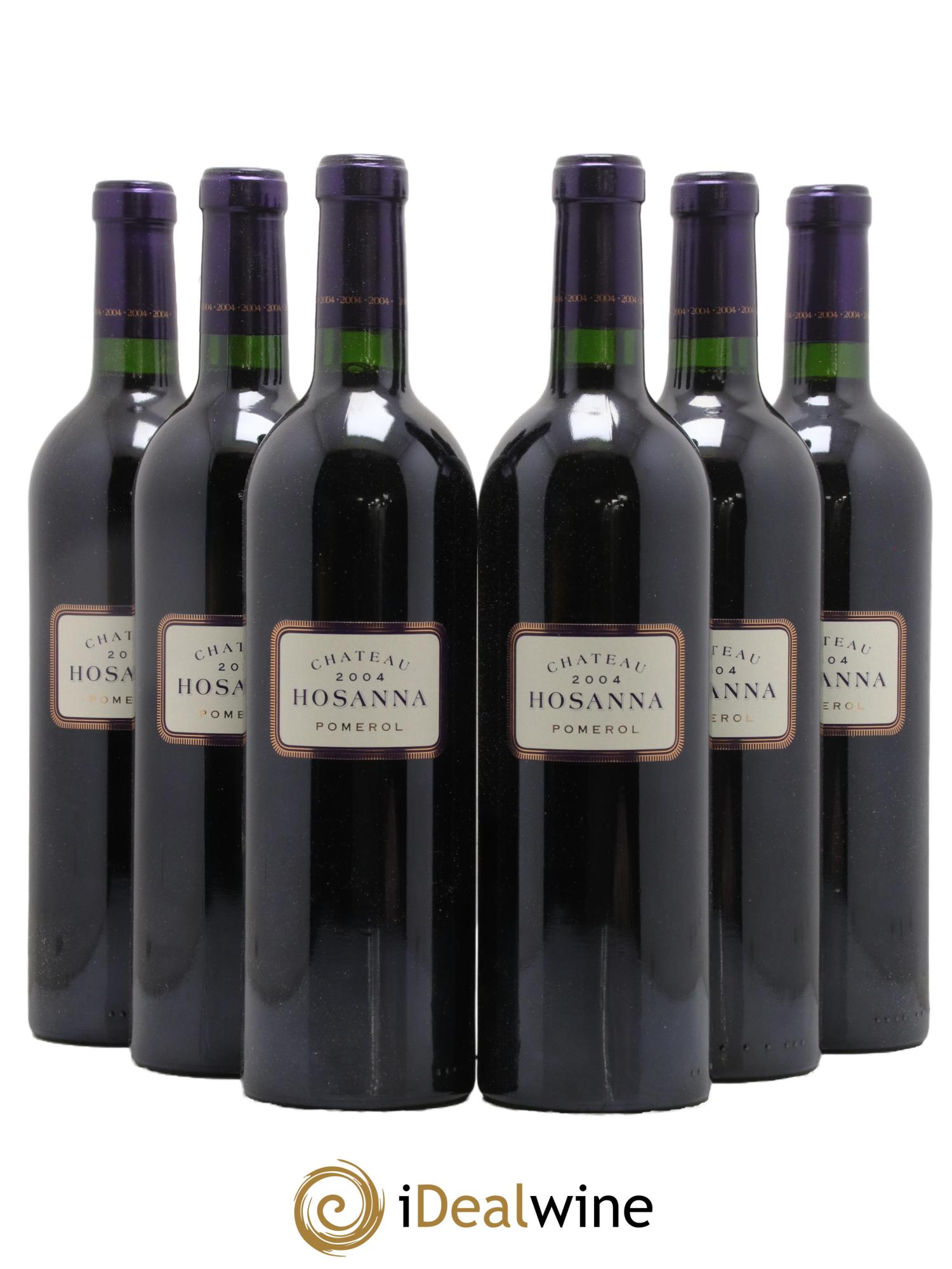Château Hosanna 2004 - Lot de 6 bouteilles - 0
